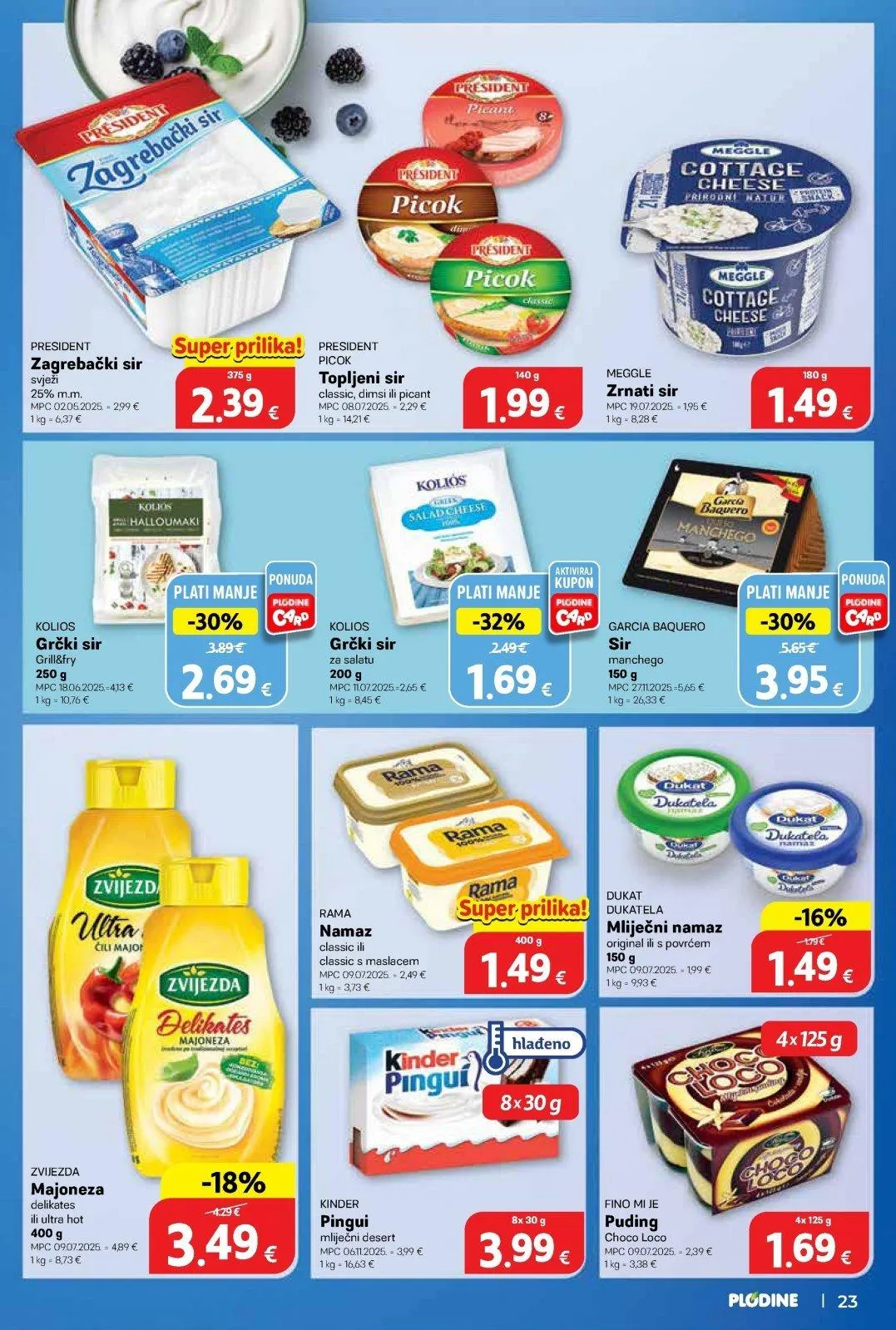 Katalog Plodine katalog do 10.02.2026 od 5. veljače do 10. veljače 2026. - Pregled Stranica 23