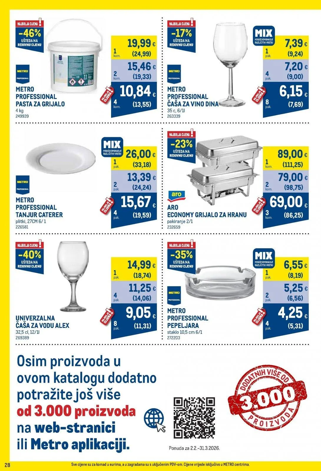 Katalog Metro katalog do 03.05.2026 od 2. travnja do 3. svibnja 2026. - Pregled Stranica 28