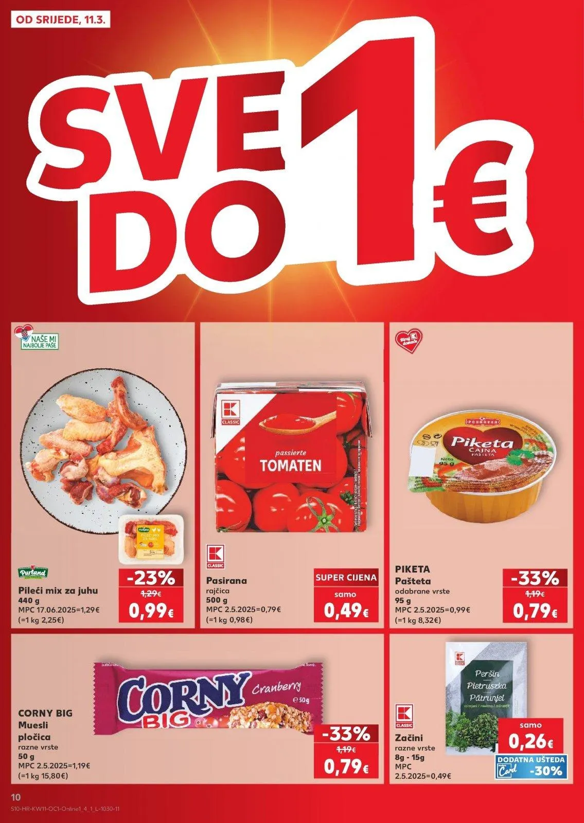 Katalog Kaufland katalog do 17.03.2026 od 11. ožujka do 17. ožujka 2026. - Pregled Stranica 10