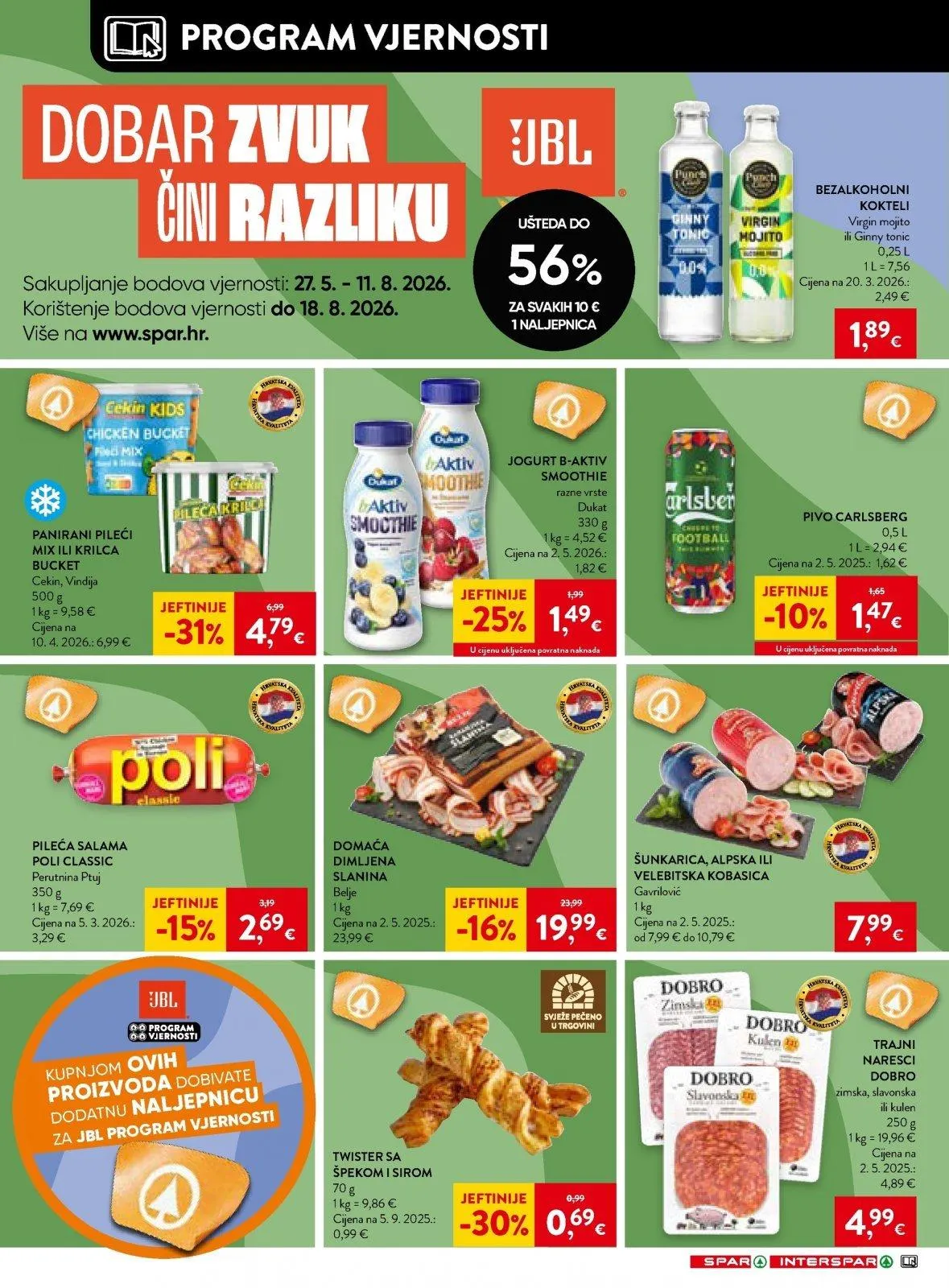Katalog Spar katalog do 07.07.2026 od 1. srpnja do 7. srpnja 2026. - Pregled Stranica 12