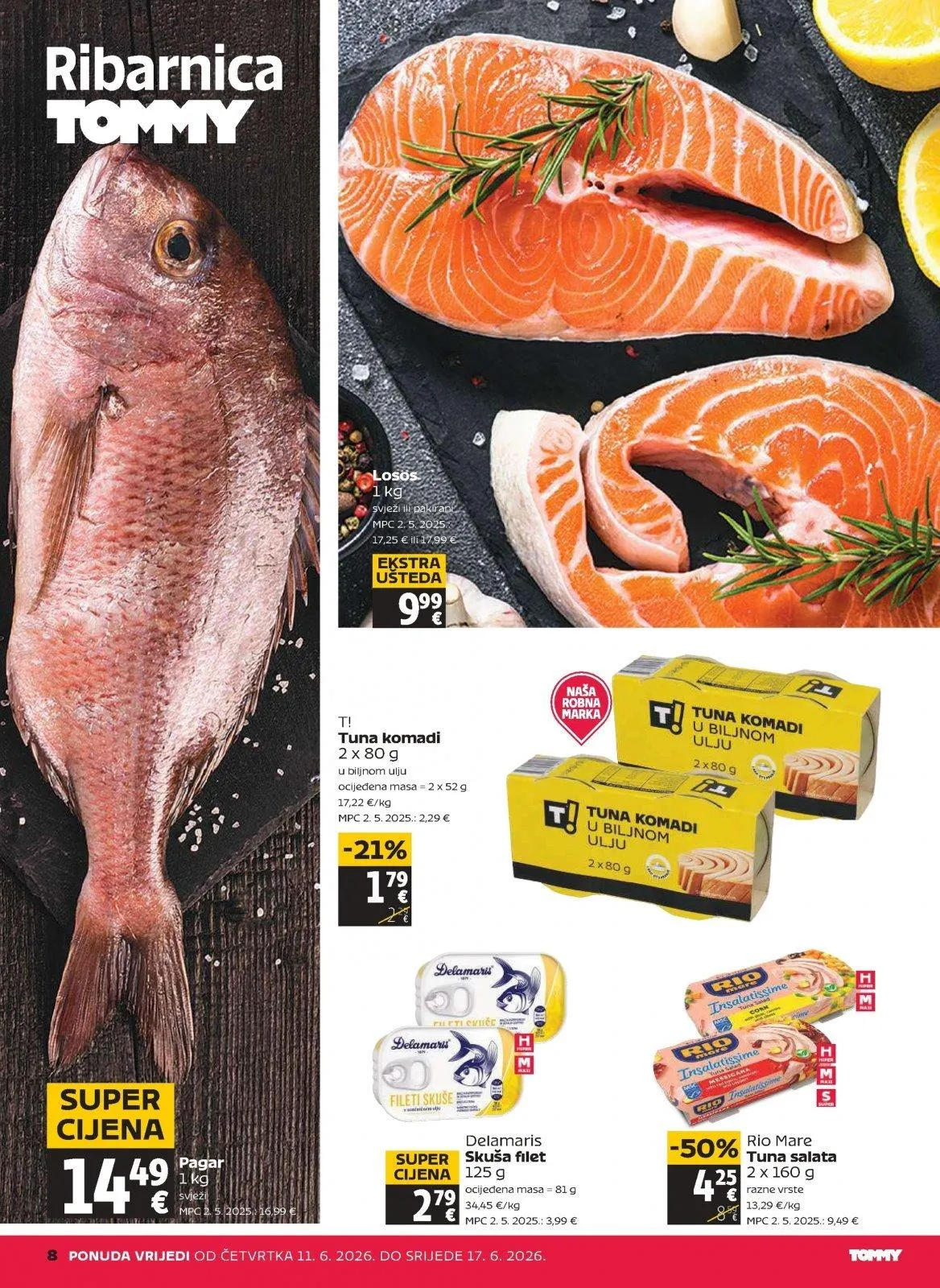 Katalog Tommy katalog do 17.06.2026 od 11. lipnja do 17. lipnja 2026. - Pregled Stranica 8