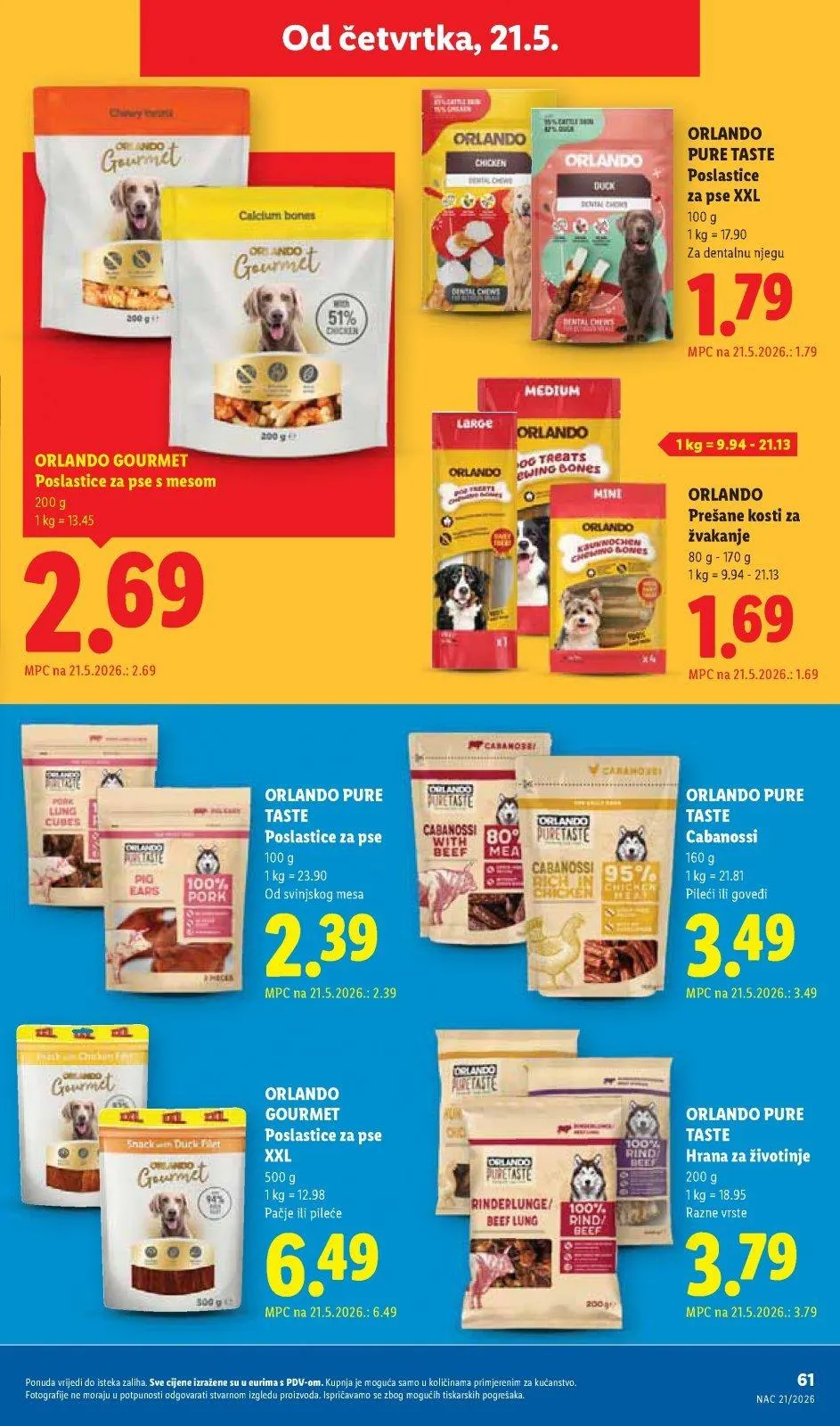Katalog Lidl katalog do 24.05.2026 od 14. svibnja do 24. svibnja 2026. - Pregled Stranica 61