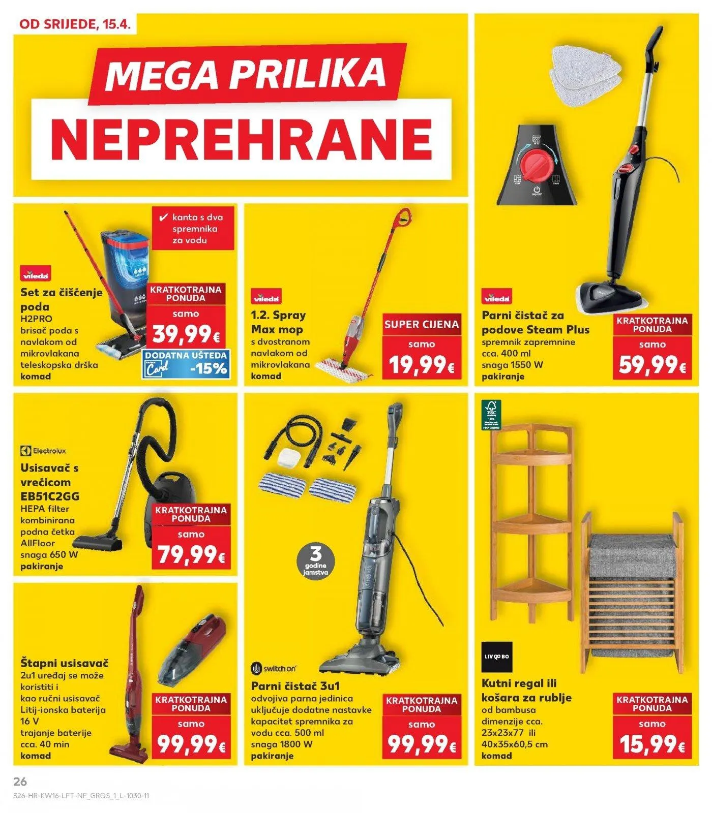 Katalog Kaufland katalog do 21.04.2026 od 15. travnja do 21. travnja 2026. - Pregled Stranica 26