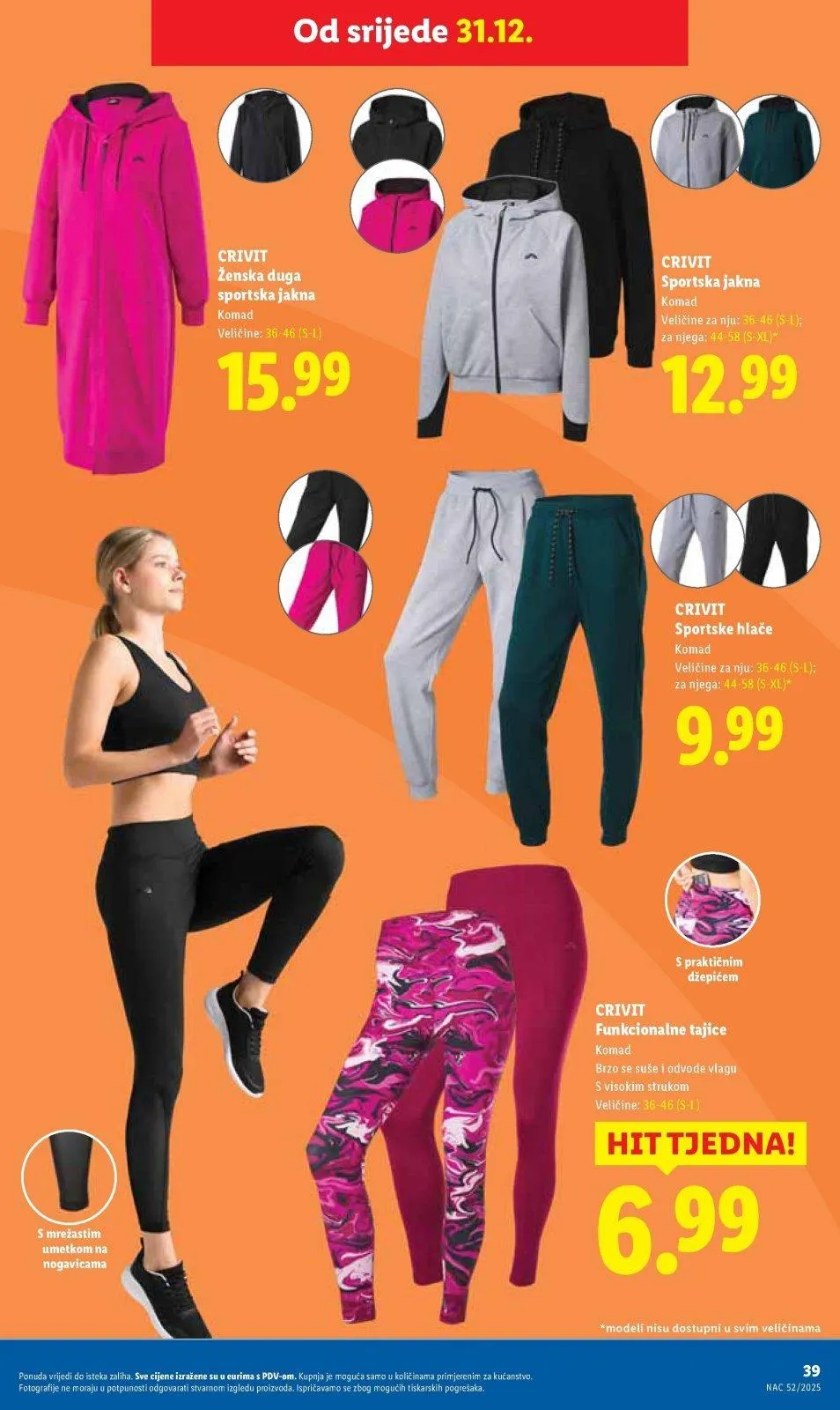 Katalog Lidl katalog do 05.01.2026 od 18. prosinca do 5. siječnja 2026. - Pregled Stranica 39