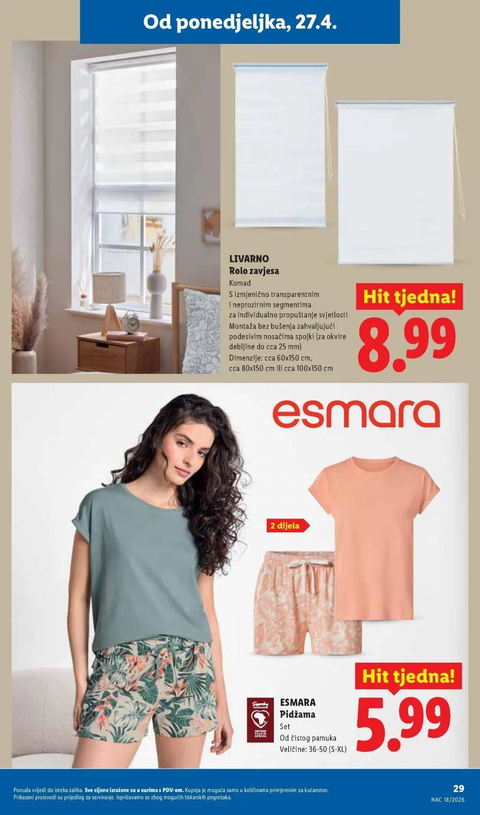 Katalog Lidl katalog do 03.05.2026 od 23. travnja do 3. svibnja 2026. - Pregled Stranica 29