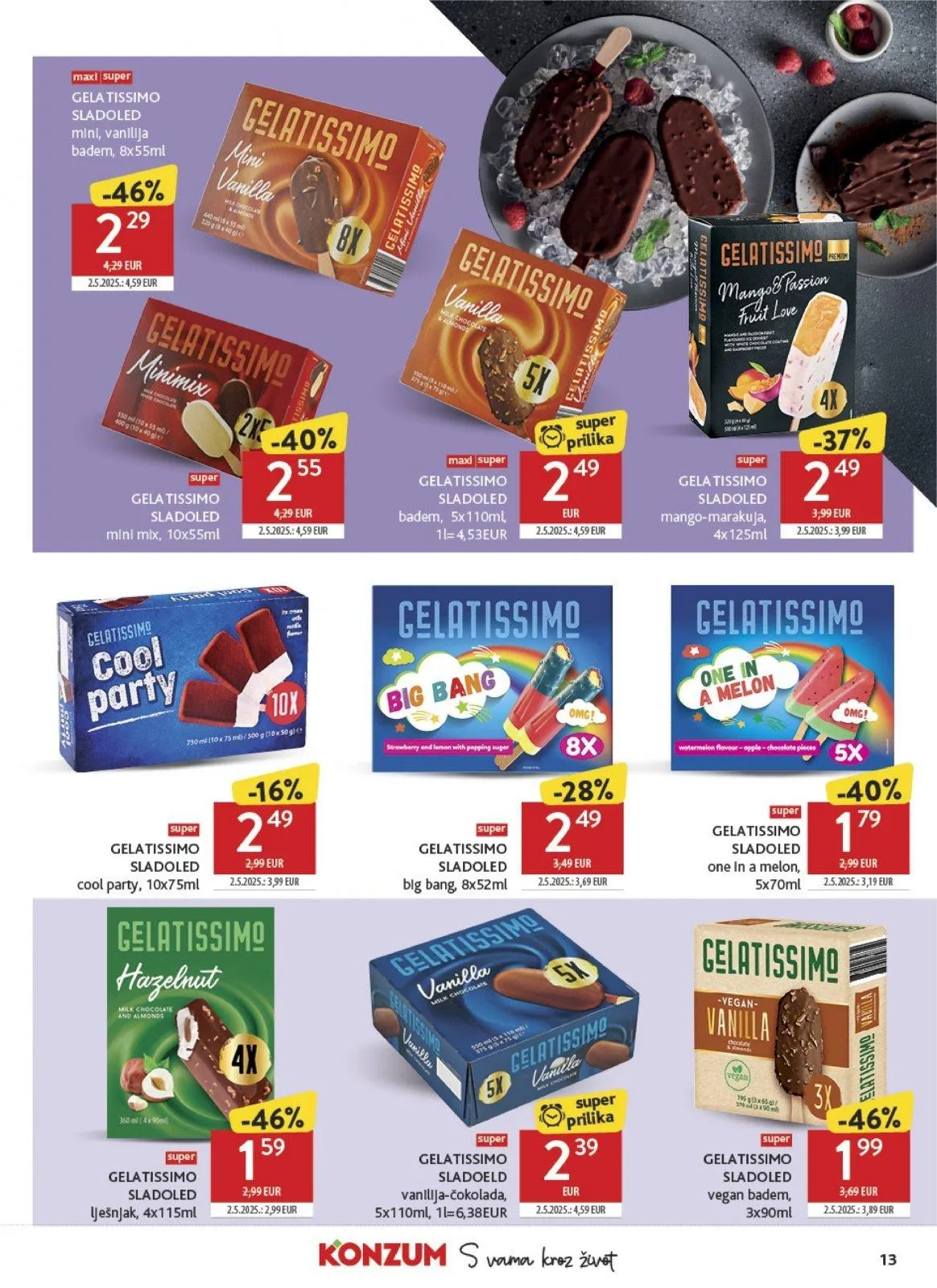 Katalog Konzum katalog do 21.04.2026 od 16. travnja do 21. travnja 2026. - Pregled Stranica 13