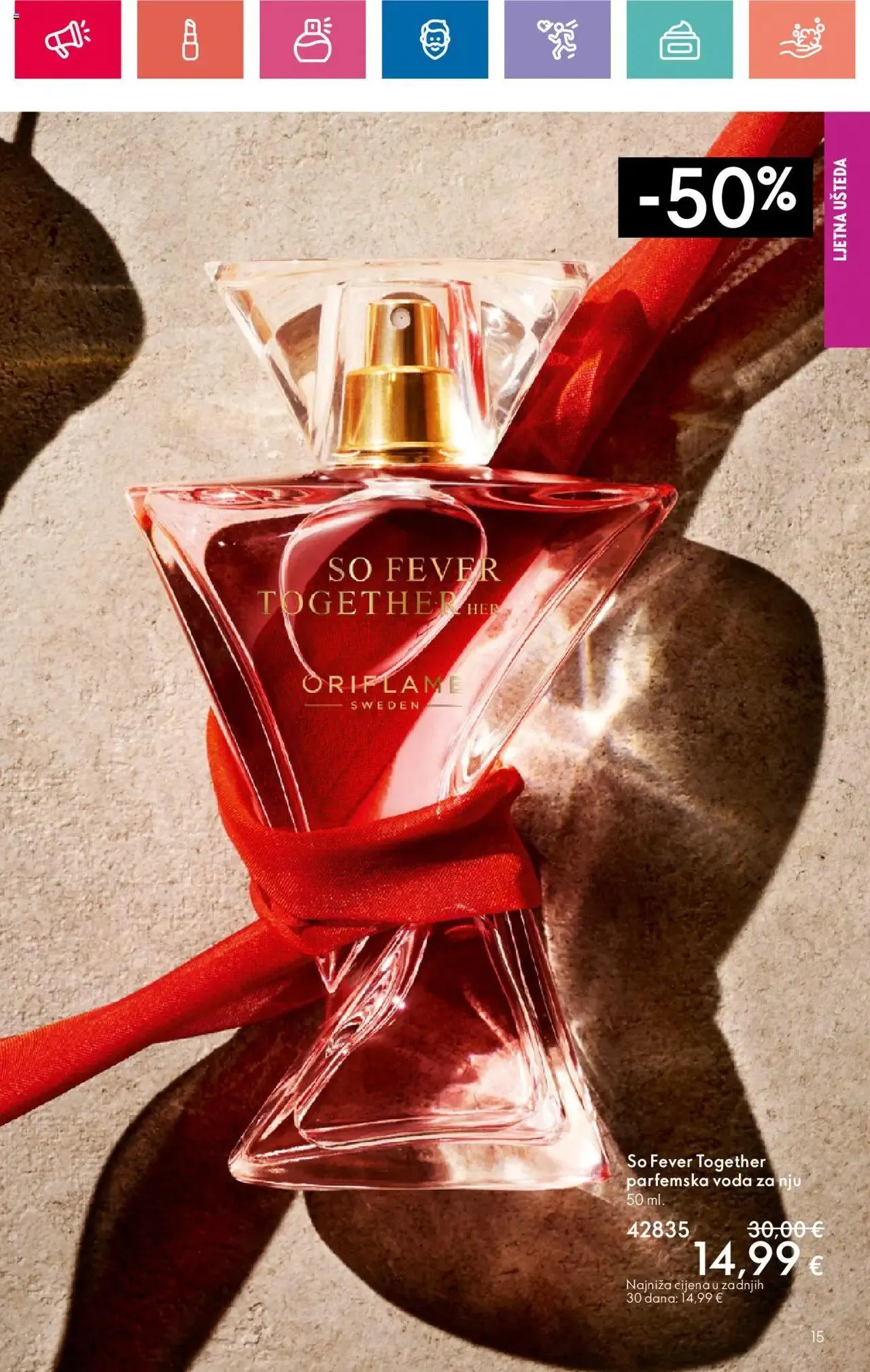 Katalog Katalog 11/2024 Oriflame od 1. kolovoza do 21. kolovoza 2024. - Pregled Stranica 15