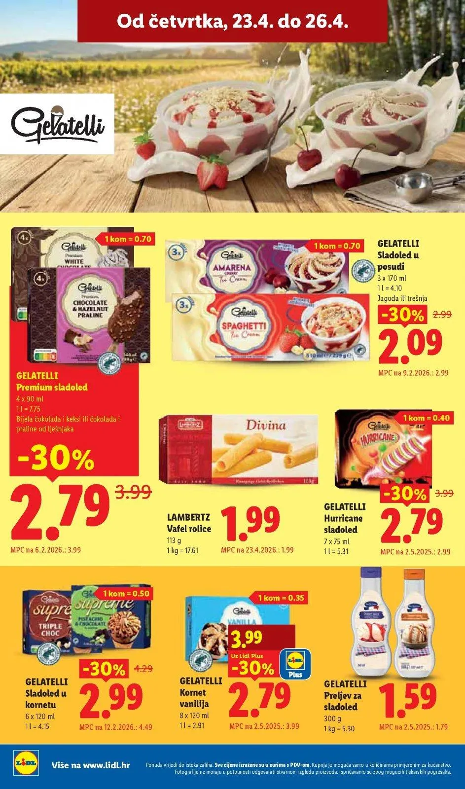 Katalog Lidl katalog do 26.04.2026 od 16. travnja do 26. travnja 2026. - Pregled Stranica 54