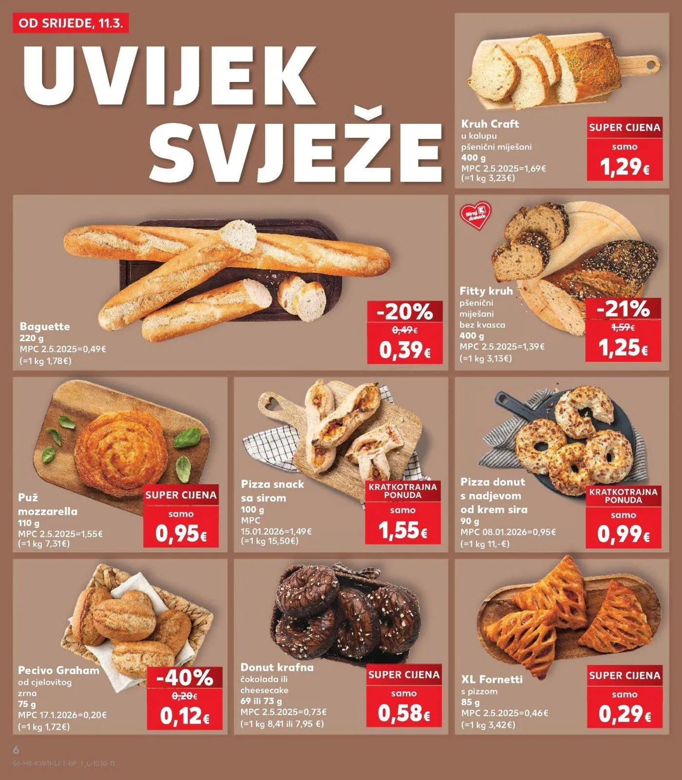 Katalog Kaufland katalog do 17.03.2026 od 11. ožujka do 17. ožujka 2026. - Pregled Stranica 6