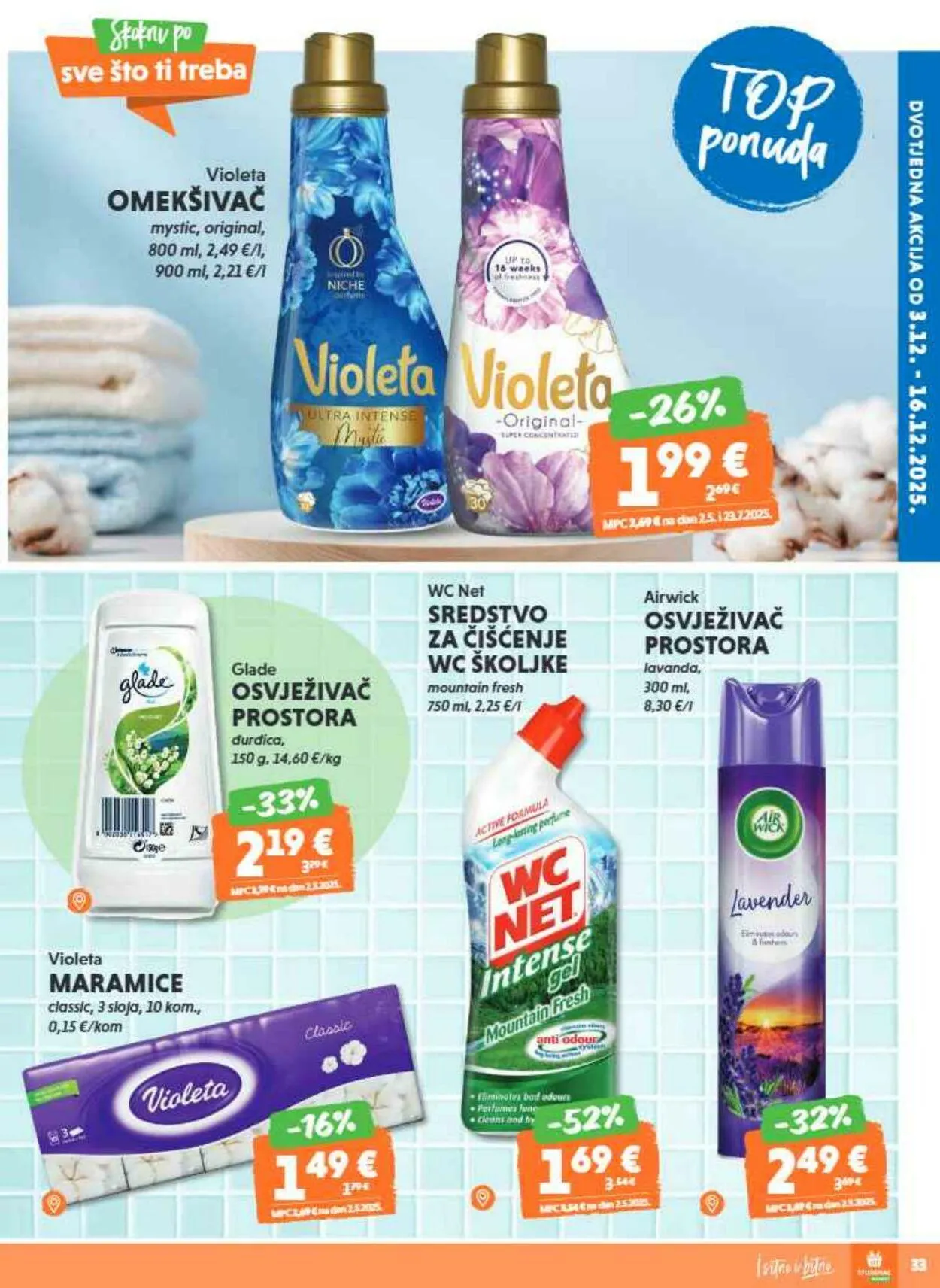 Katalog Studenac od 3. prosinca do 9. prosinca 2025. - Pregled Stranica 33