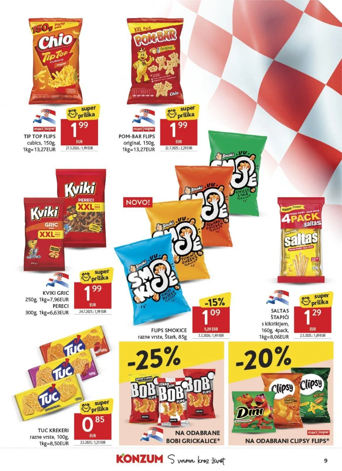 Katalog Konzum katalog do 30.06.2026 od 26. lipnja do 30. lipnja 2026. - Pregled Stranica 9