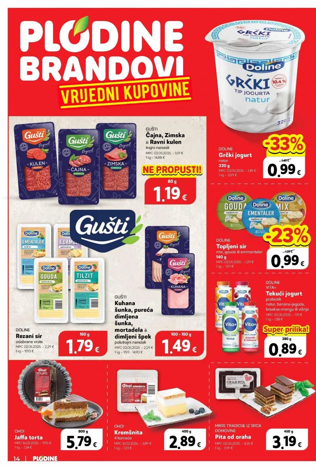 Katalog Plodine katalog do 02.06.2026 od 28. svibnja do 2. lipnja 2026. - Pregled Stranica 14