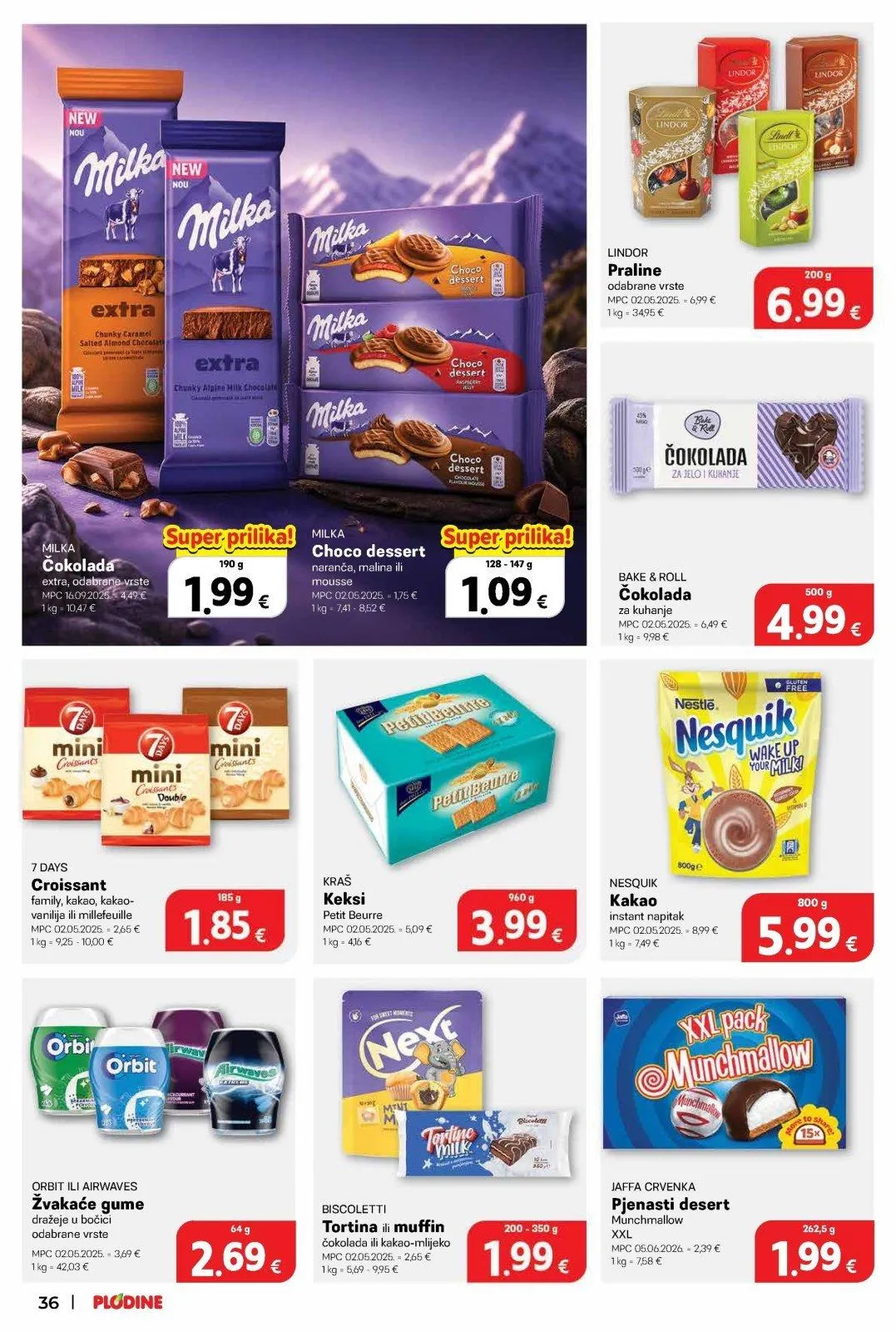 Katalog Plodine katalog do 23.06.2026 od 17. lipnja do 23. lipnja 2026. - Pregled Stranica 36