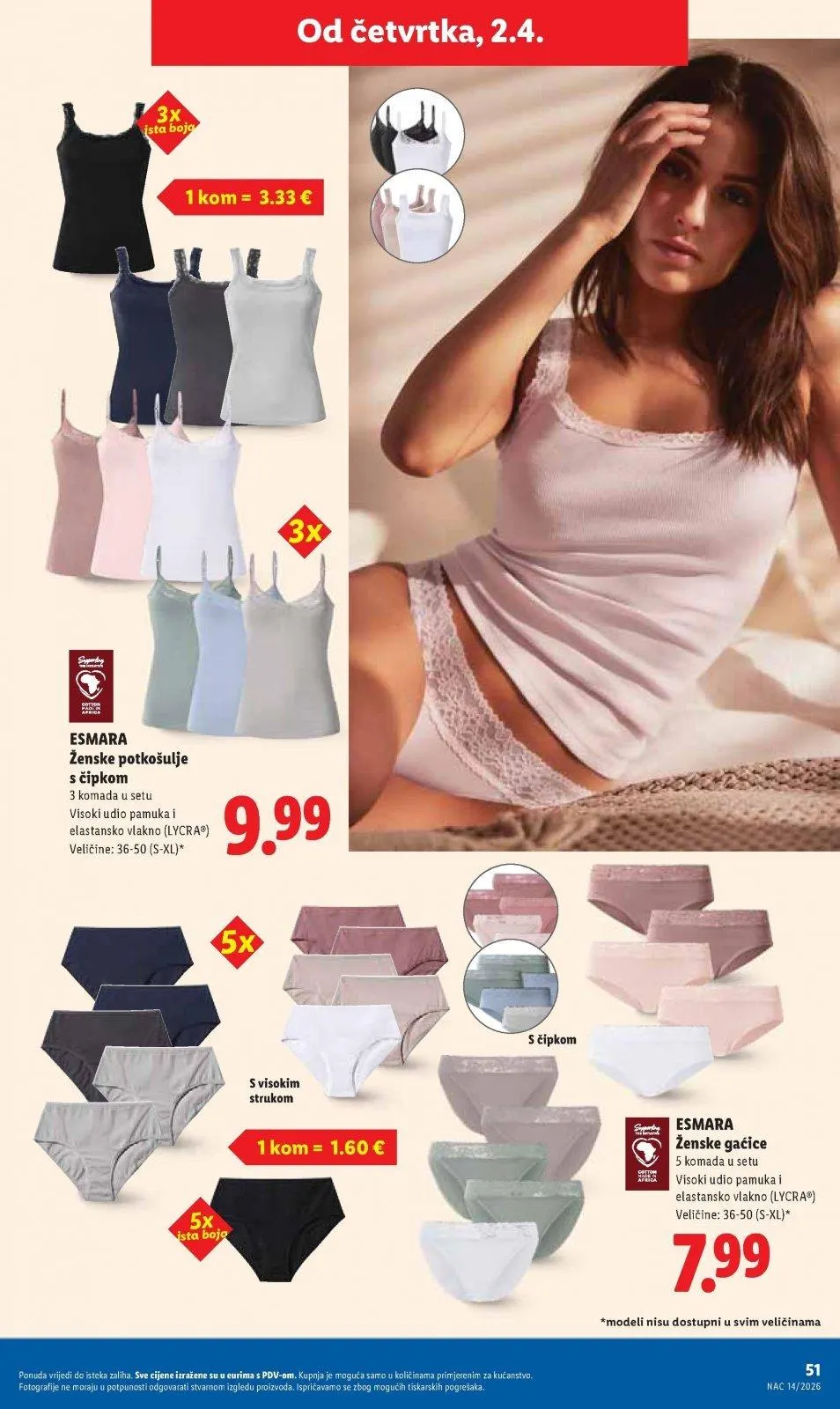 Katalog Lidl katalog do 04.04.2026 od 26. ožujka do 4. travnja 2026. - Pregled Stranica 51