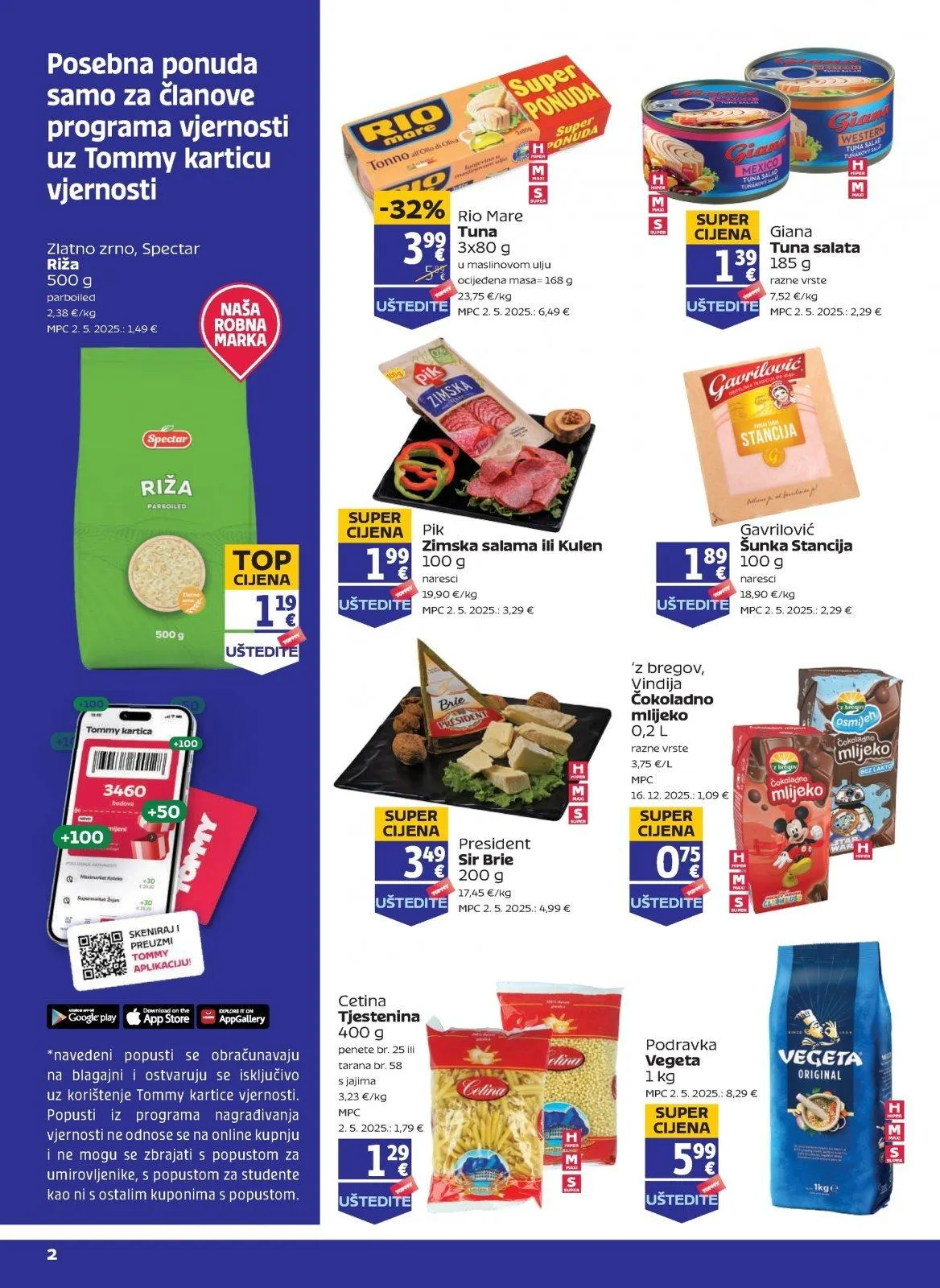 Katalog Tommy katalog do 01.04.2026 od 26. ožujka do 1. travnja 2026. - Pregled Stranica 1