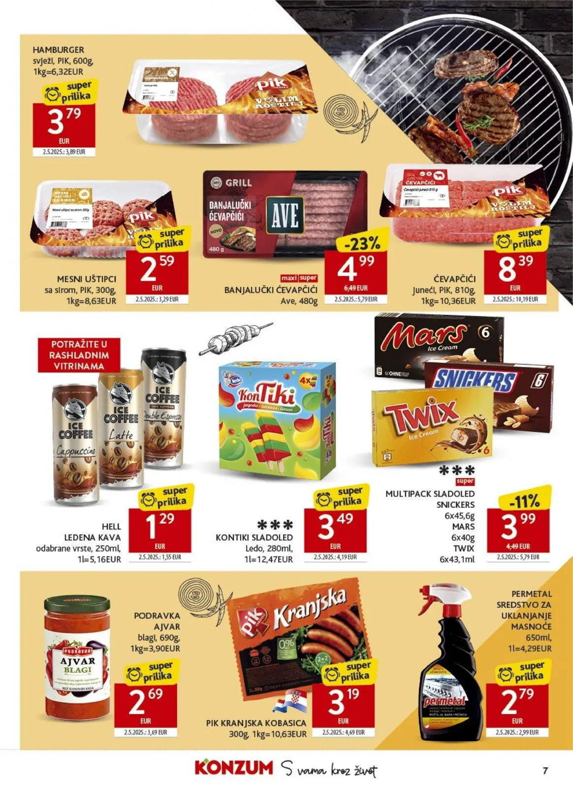 Katalog Konzum katalog do 19.05.2026 od 14. svibnja do 19. svibnja 2026. - Pregled Stranica 7