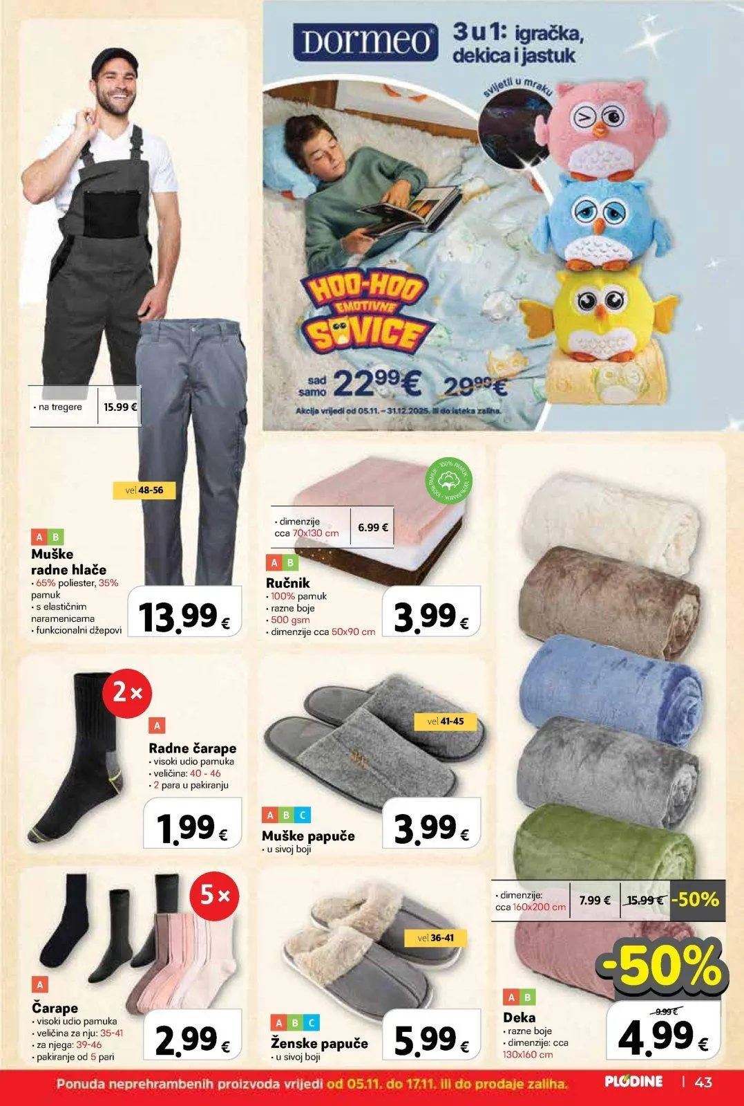 Katalog Plodine katalog do 11.11.2025 od 6. studenoga do 11. studenoga 2025. - Pregled Stranica 43