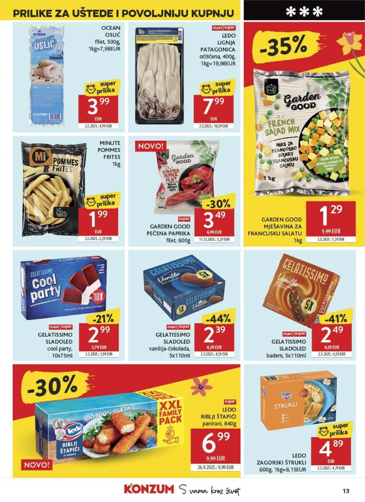 Katalog Konzum katalog do 07.04.2026 od 2. travnja do 7. travnja 2026. - Pregled Stranica 13