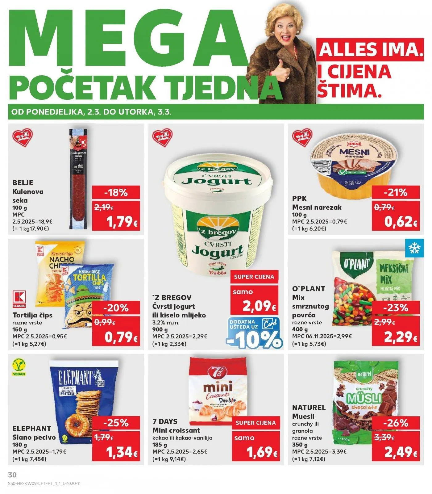 Katalog Kaufland katalog do 03.03.2026 od 25. veljače do 3. ožujka 2026. - Pregled Stranica 30