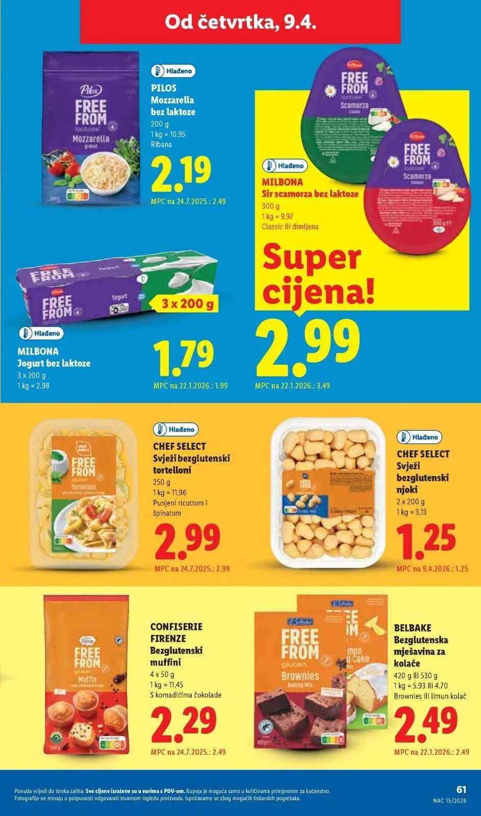 Katalog Lidl katalog do 12.04.2026 od 2. travnja do 12. travnja 2026. - Pregled Stranica 61