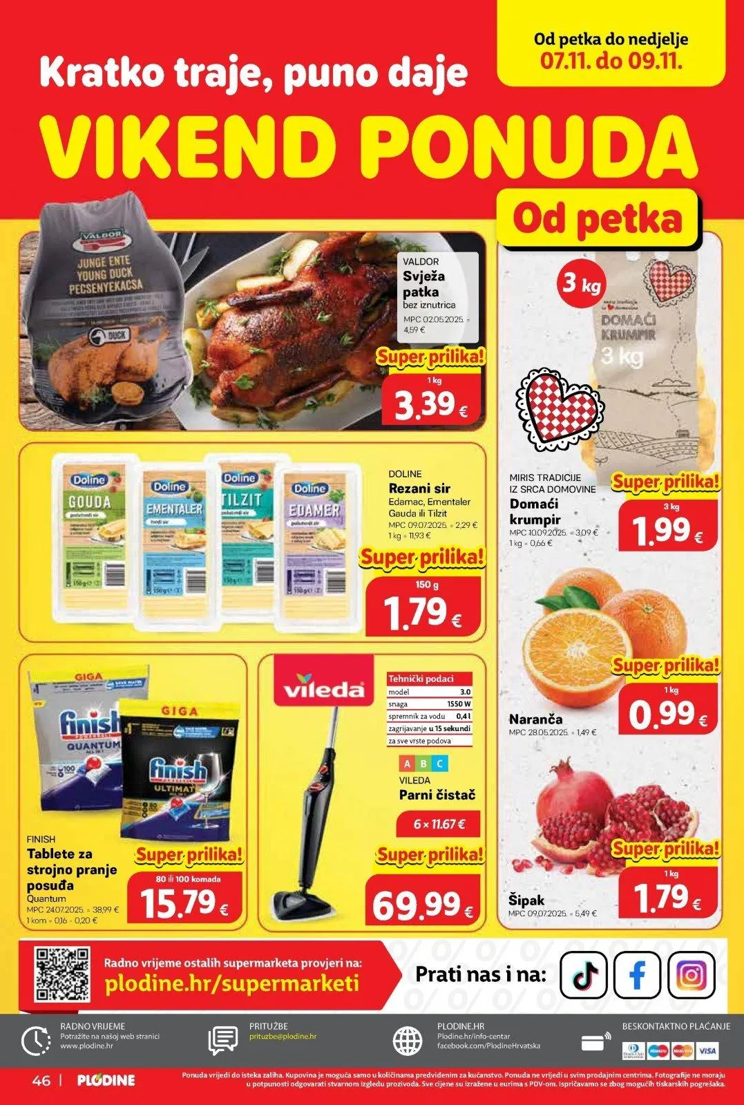 Katalog Plodine katalog do 11.11.2025 od 6. studenoga do 11. studenoga 2025. - Pregled Stranica 46