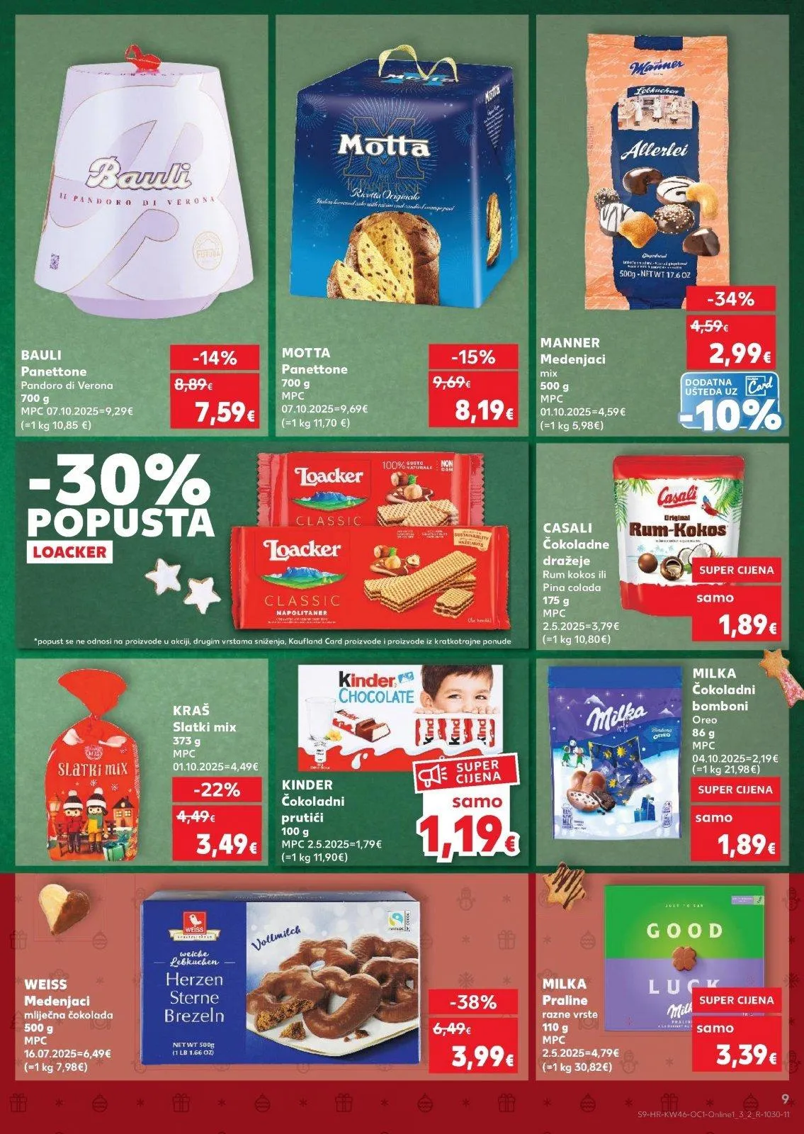Katalog Kaufland katalog do 18.11.2025 od 12. studenoga do 18. studenoga 2025. - Pregled Stranica 9