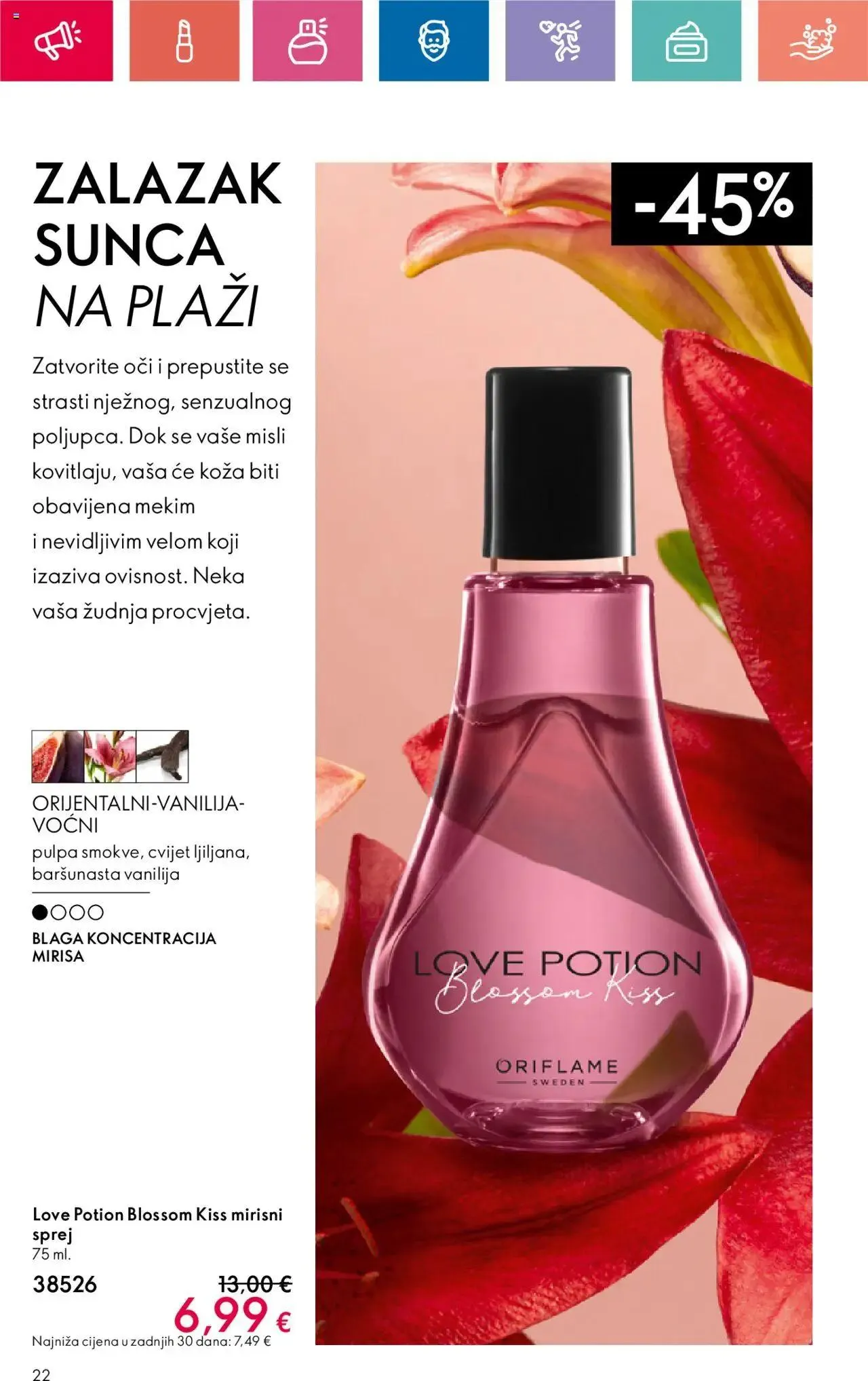 Katalog Katalog 11/2024 Oriflame od 1. kolovoza do 21. kolovoza 2024. - Pregled Stranica 22