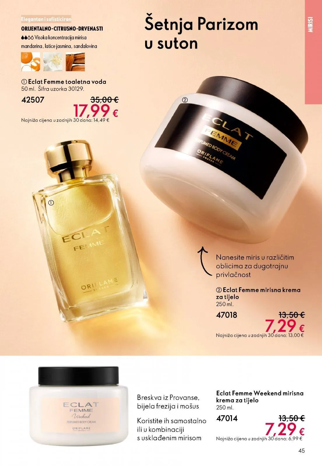 Katalog Oriflame katalog do 31.03.2026 od 12. ožujka do 31. ožujka 2026. - Pregled Stranica 45