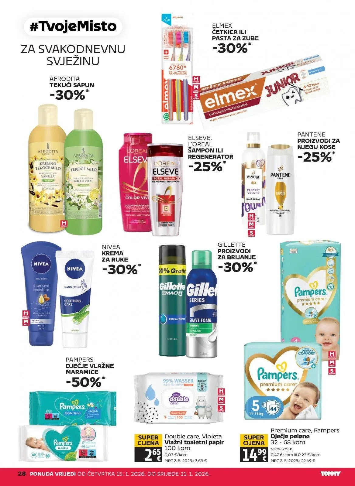 Katalog Tommy katalog do 21.01.2026 od 15. siječnja do 21. siječnja 2026. - Pregled Stranica 28