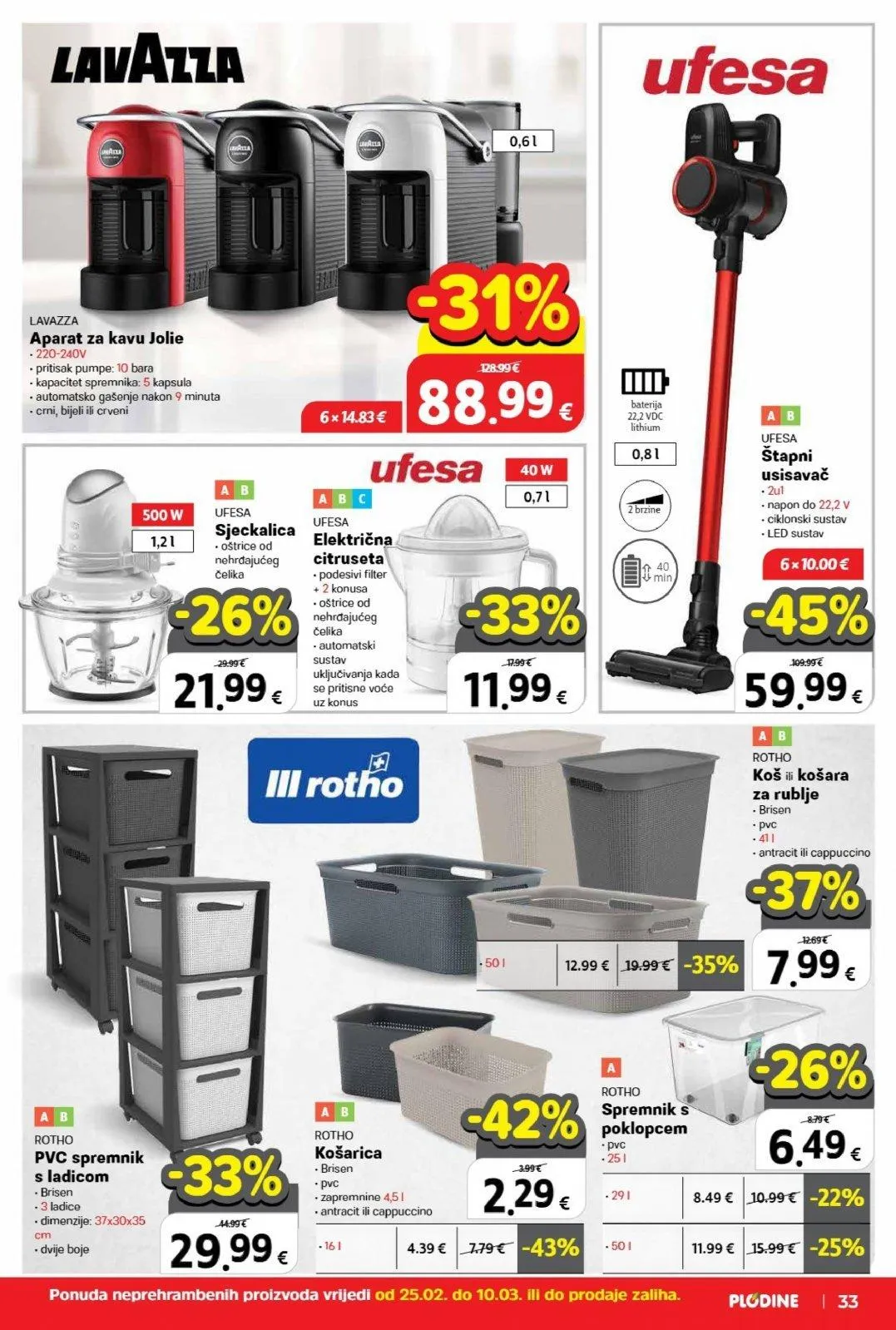 Katalog Plodine katalog do 03.03.2026 od 26. veljače do 3. ožujka 2026. - Pregled Stranica 33