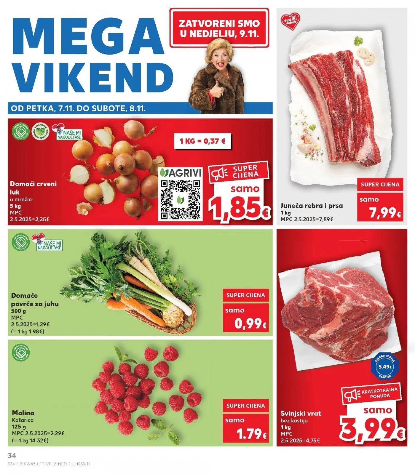 Katalog Kaufland katalog do 11.11.2025 od 5. studenoga do 11. studenoga 2025. - Pregled Stranica 34