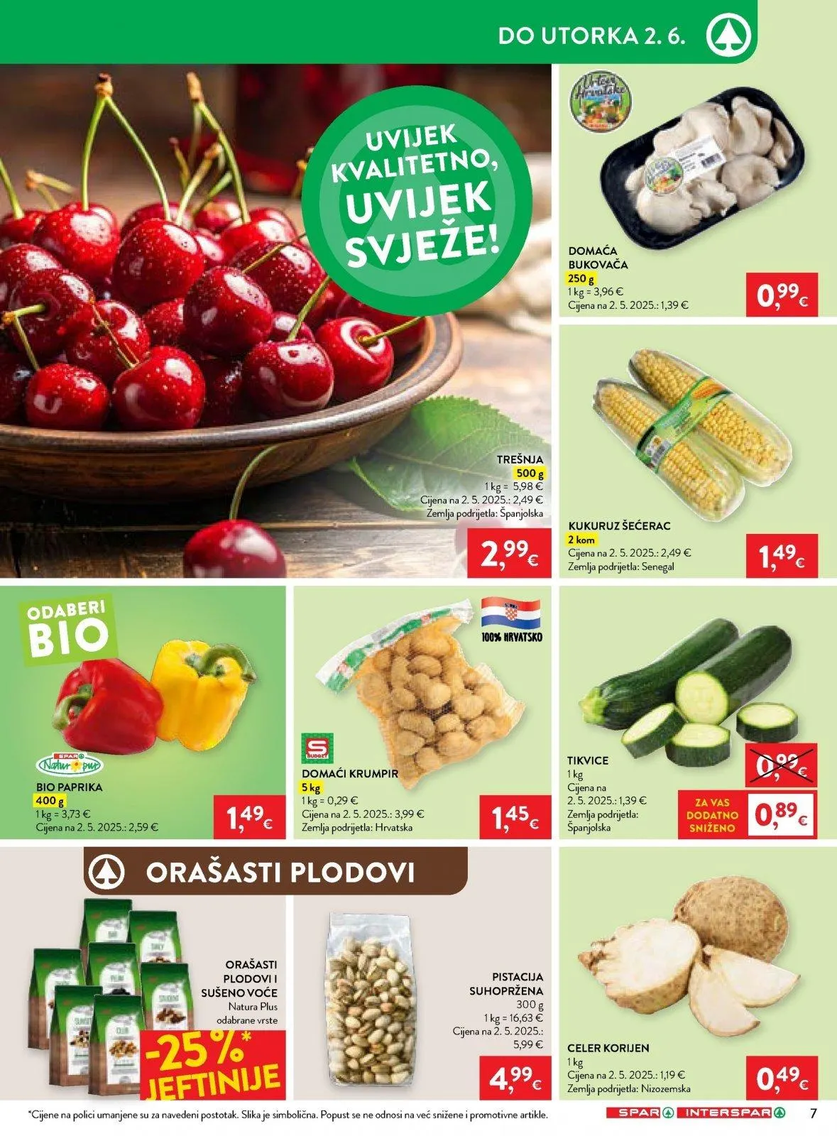 Katalog Interspar katalog do 02.06.2026 od 28. svibnja do 2. lipnja 2026. - Pregled Stranica 7