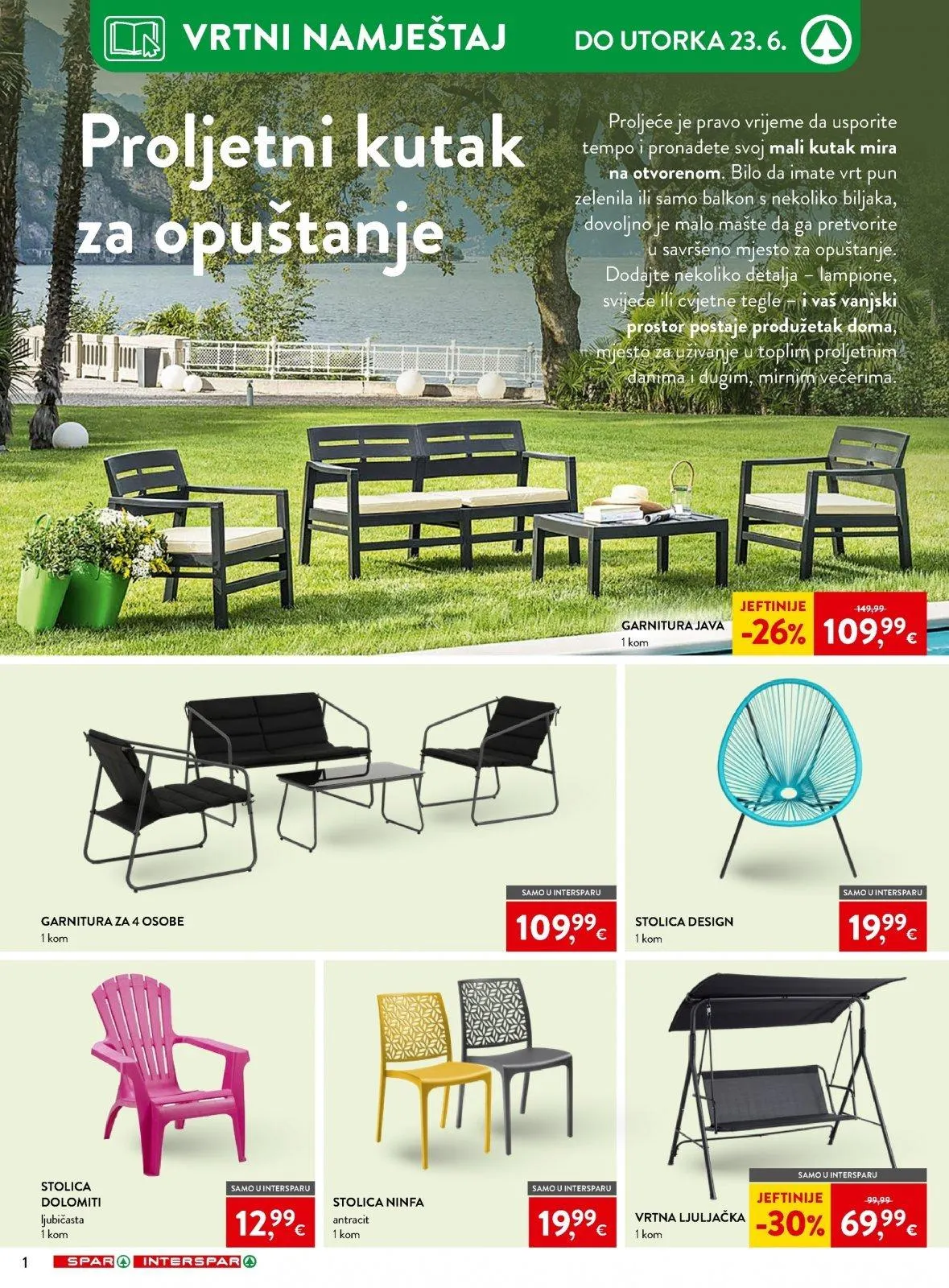 Katalog Interspar katalog do 16.06.2026 od 10. lipnja do 16. lipnja 2026. - Pregled Stranica 34