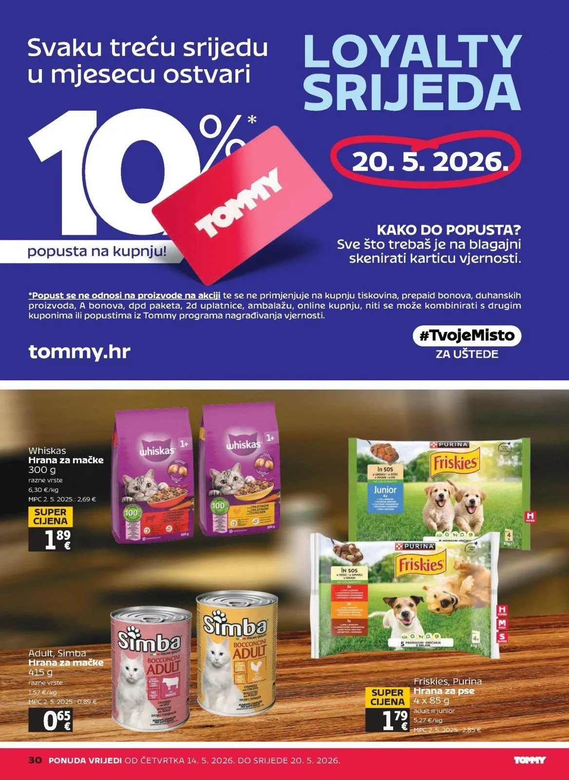 Katalog Tommy katalog do 20.05.2026 od 14. svibnja do 20. svibnja 2026. - Pregled Stranica 30