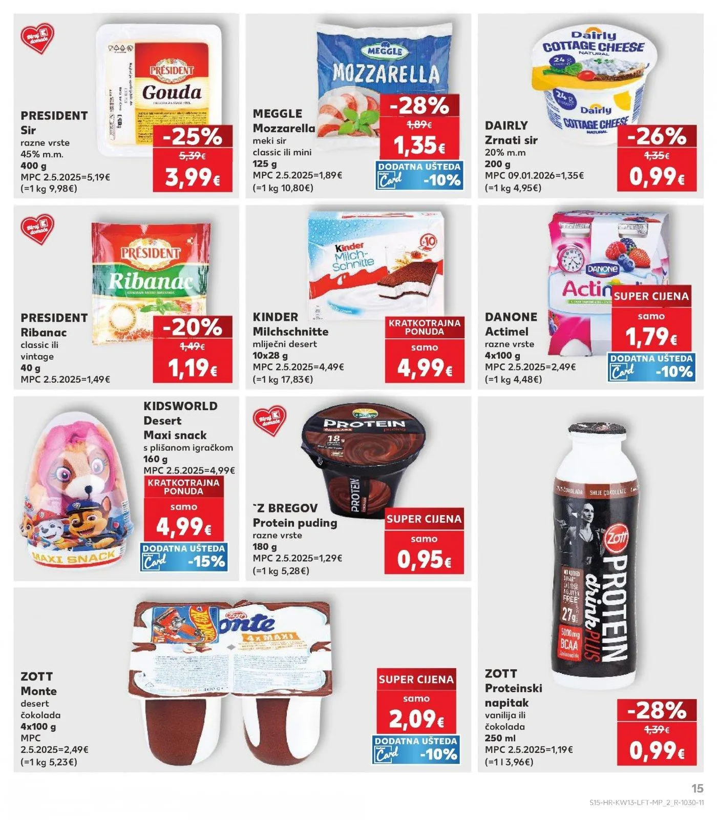 Katalog Kaufland katalog do 31.03.2026 od 25. ožujka do 31. ožujka 2026. - Pregled Stranica 15