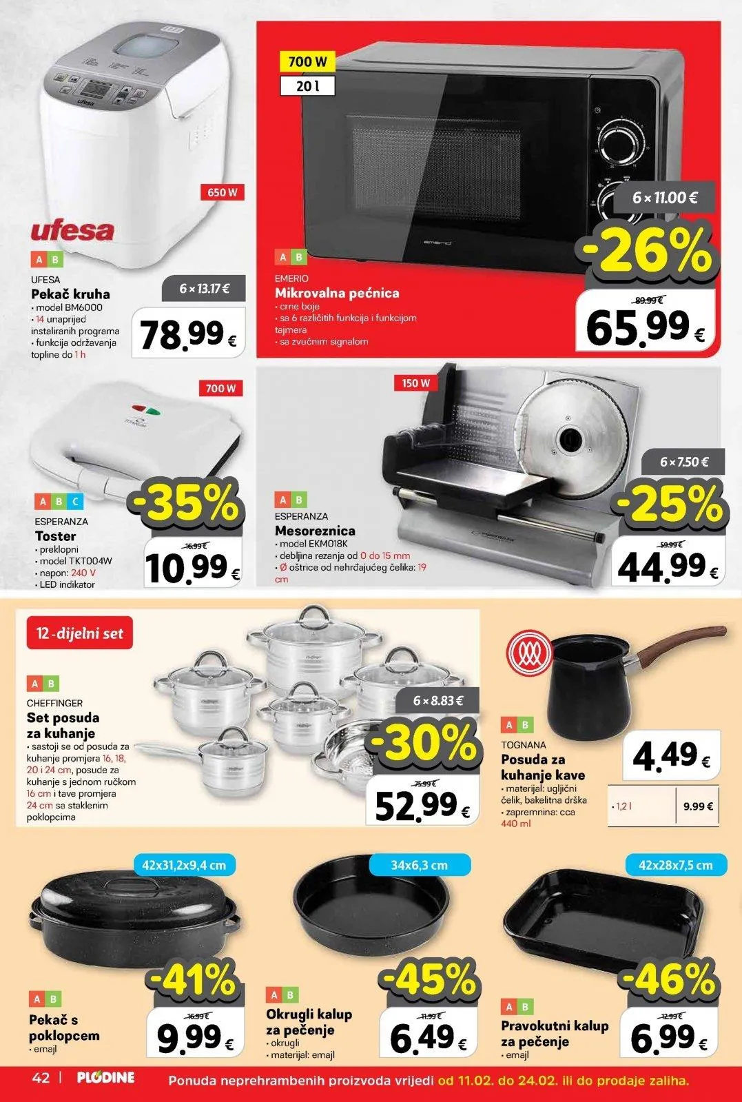 Katalog Plodine katalog do 17.02.2026 od 12. veljače do 17. veljače 2026. - Pregled Stranica 42