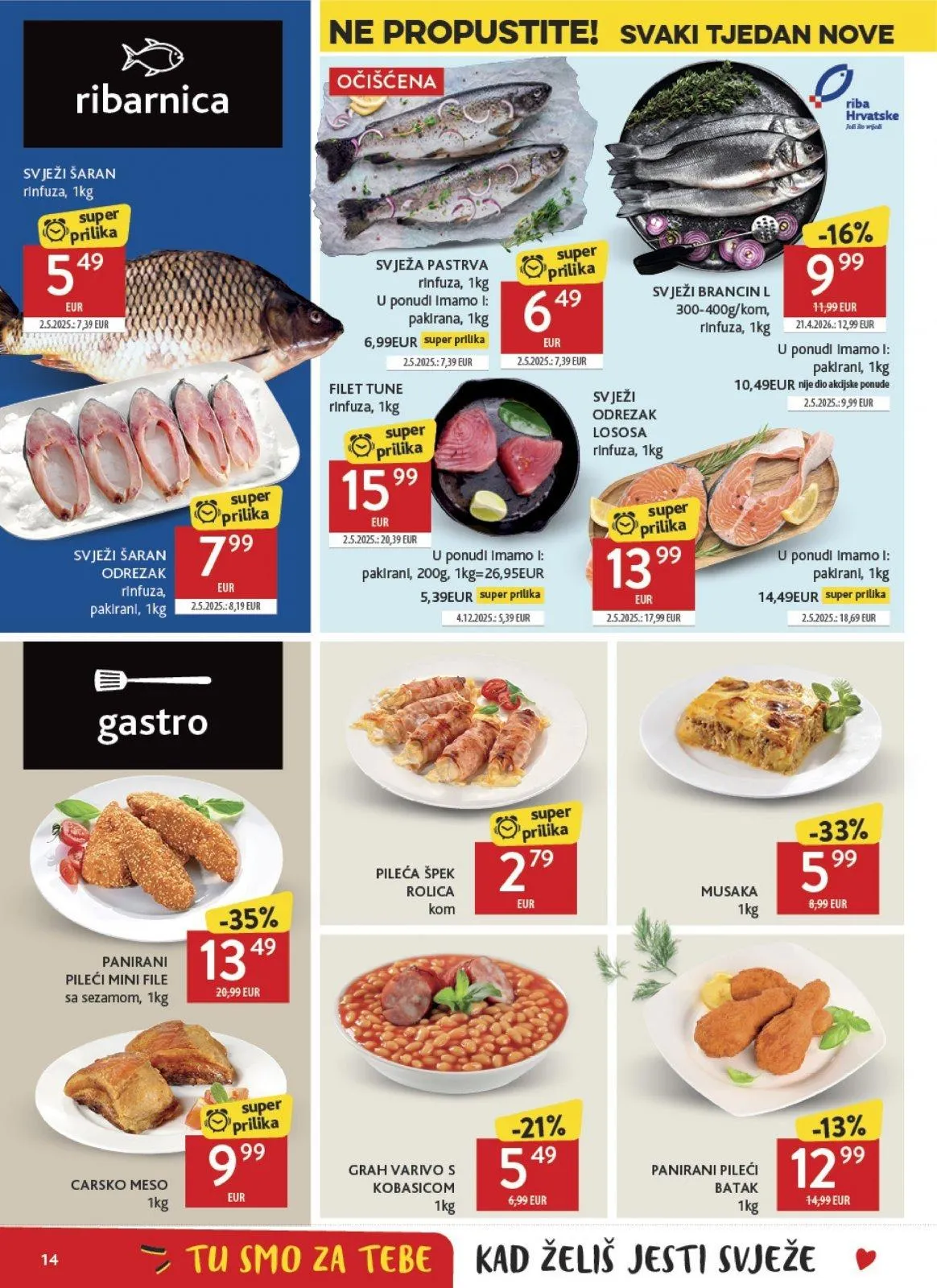 Katalog Konzum katalog do 12.05.2026 od 7. svibnja do 12. svibnja 2026. - Pregled Stranica 14