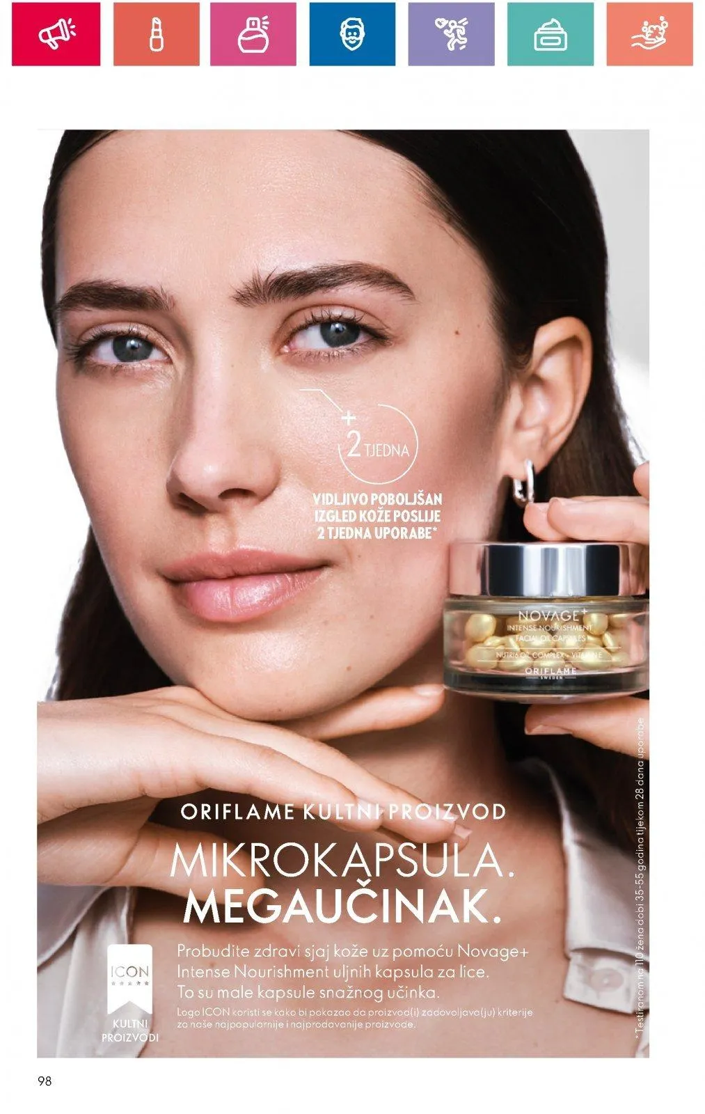 Katalog Oriflame katalog do 11.09.2024 od 29. kolovoza do 11. rujna 2024. - Pregled Stranica 98