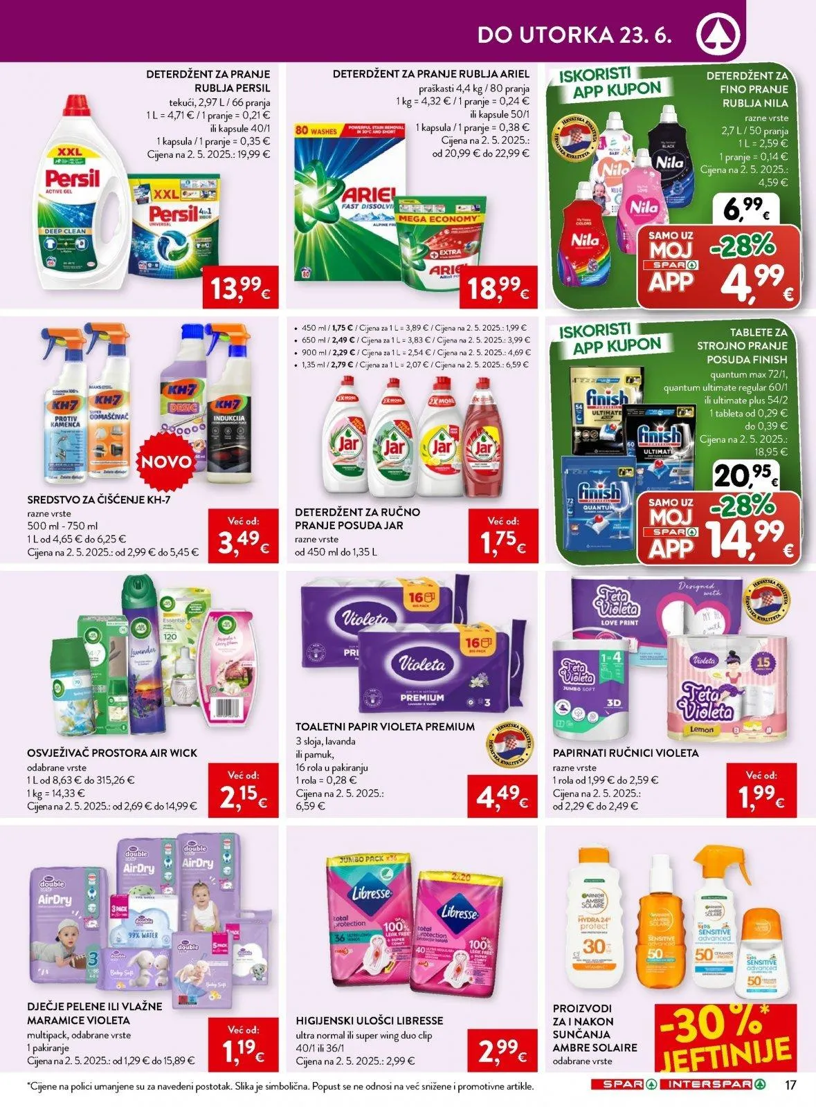 Katalog Interspar katalog do 23.06.2026 od 17. lipnja do 23. lipnja 2026. - Pregled Stranica 29