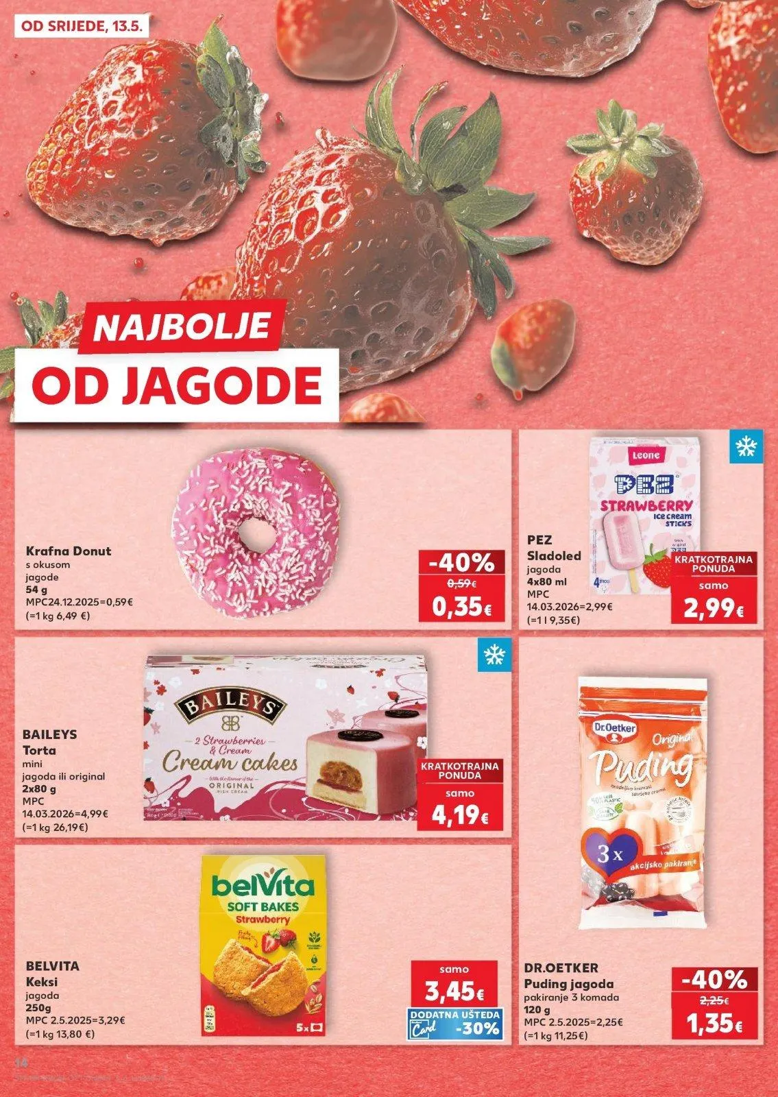 Katalog Kaufland katalog do 19.05.2026 od 13. svibnja do 19. svibnja 2026. - Pregled Stranica 14