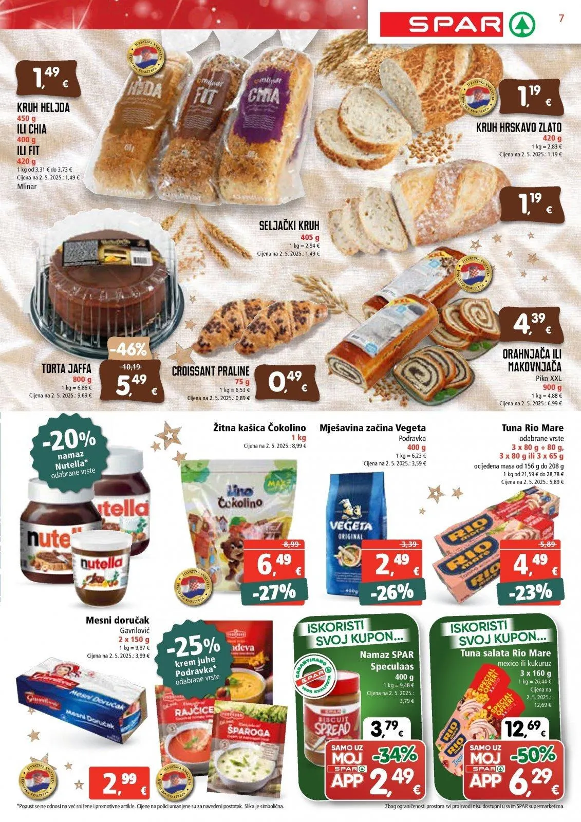 Katalog Spar katalog do 09.12.2025 od 3. prosinca do 9. prosinca 2025. - Pregled Stranica 7
