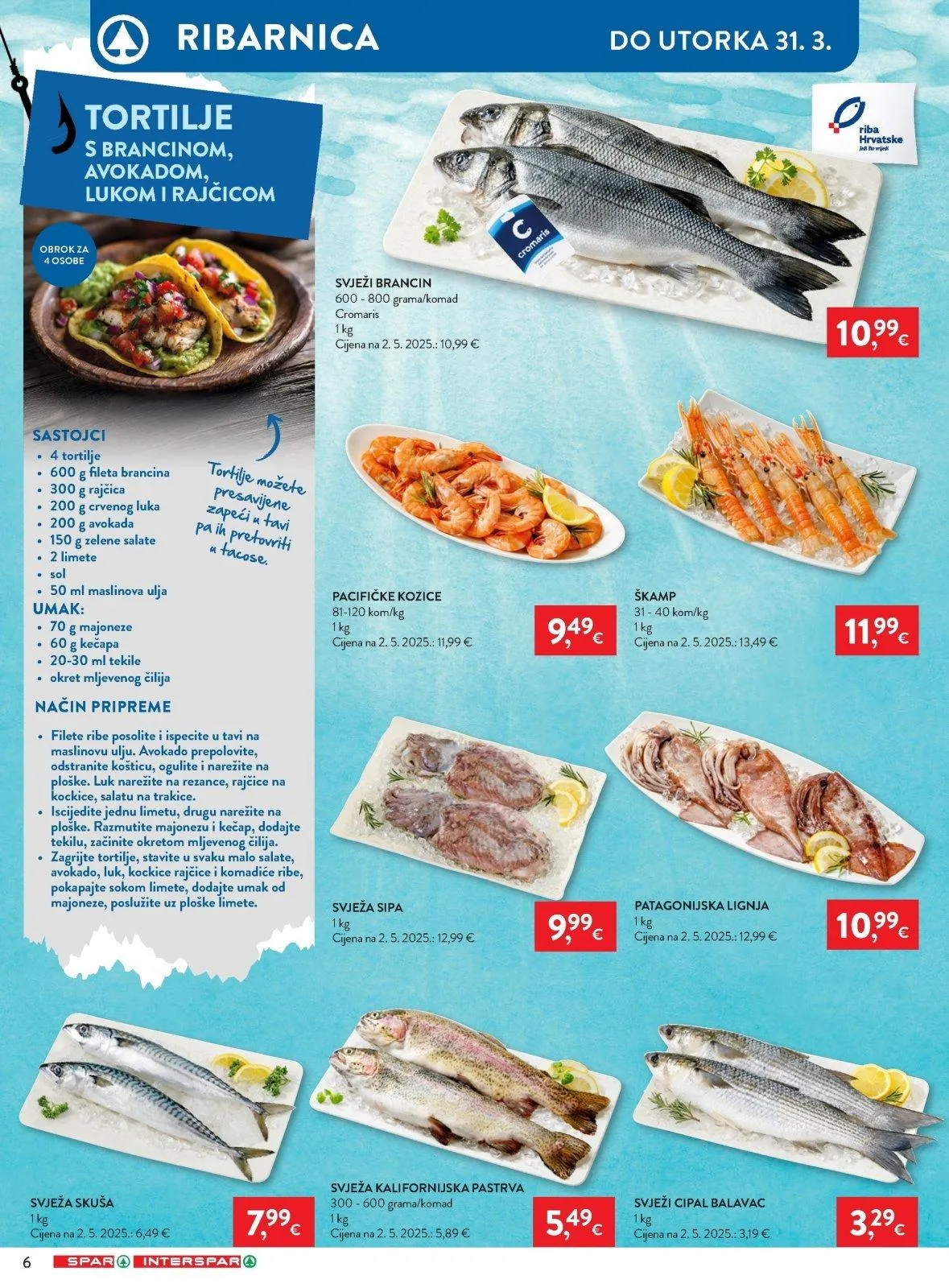 Katalog Spar katalog do 31.03.2026 od 26. ožujka do 31. ožujka 2026. - Pregled Stranica 8
