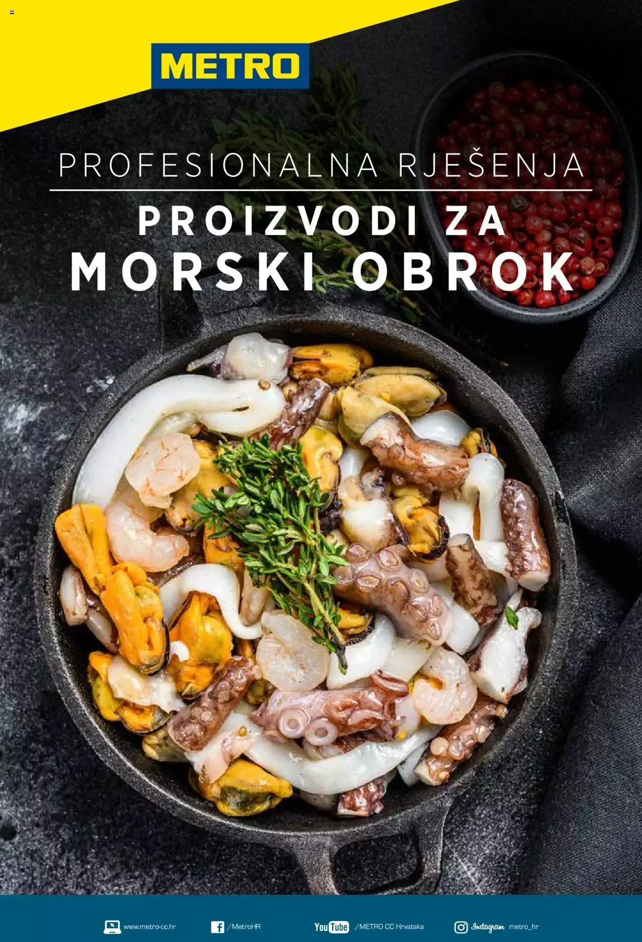 Katalog Katalog Poslovna rješenja - Morski obrok Metro od 1. siječnja do 31. prosinca 2024. - Pregled Stranica 1