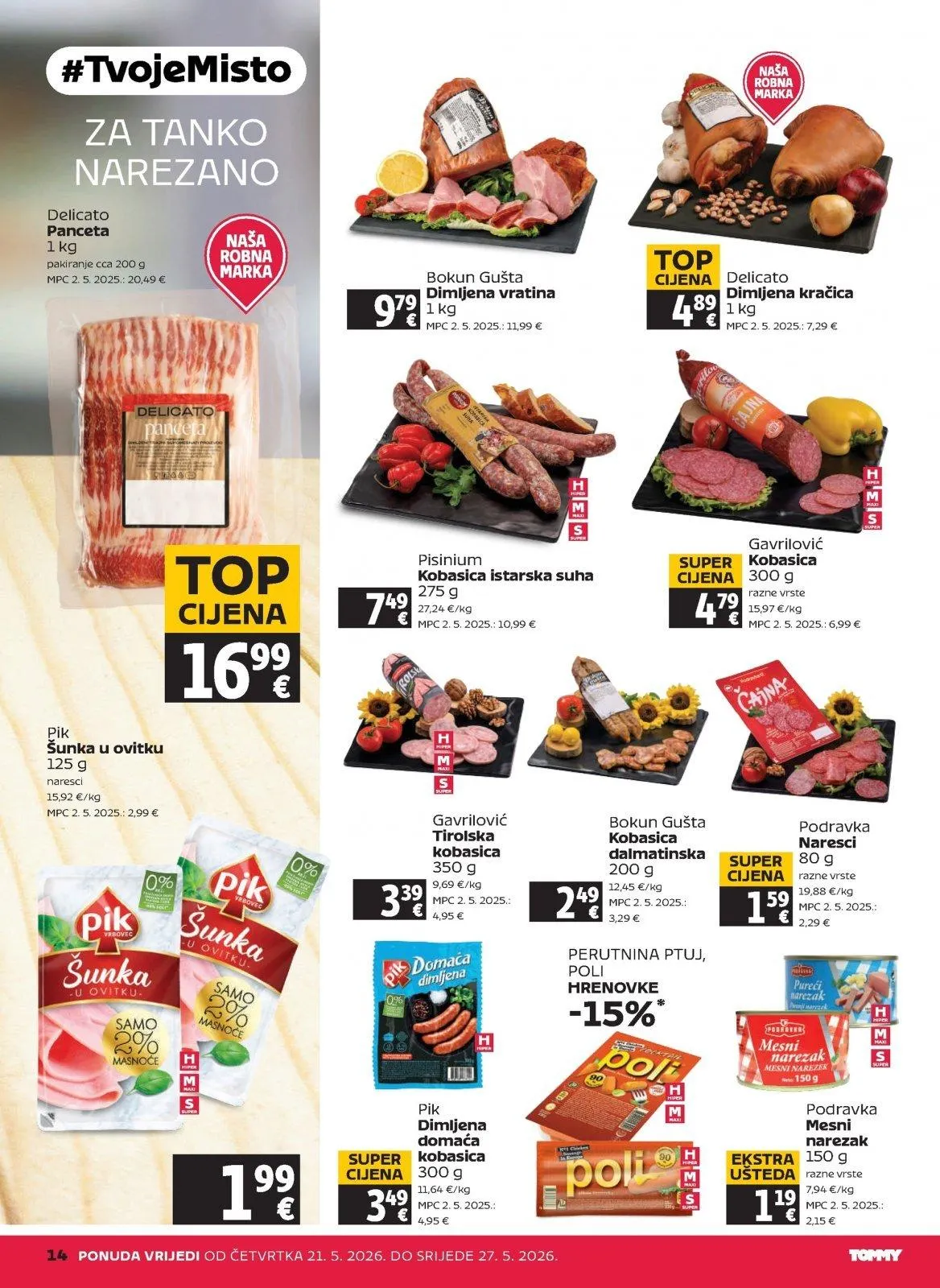 Katalog Tommy katalog do 27.05.2026 od 21. svibnja do 27. svibnja 2026. - Pregled Stranica 14