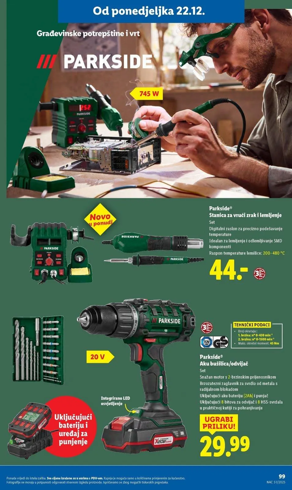 Katalog Lidl katalog do 24.12.2025 od 11. prosinca do 24. prosinca 2025. - Pregled Stranica 99