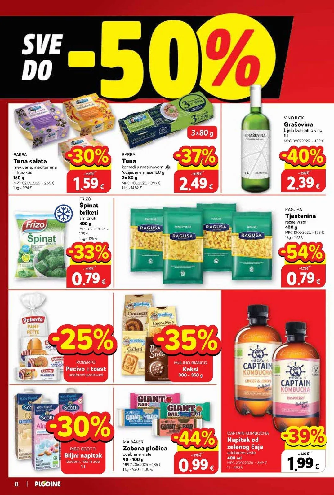 Katalog Plodine katalog do 10.03.2026 od 5. ožujka do 10. ožujka 2026. - Pregled Stranica 8