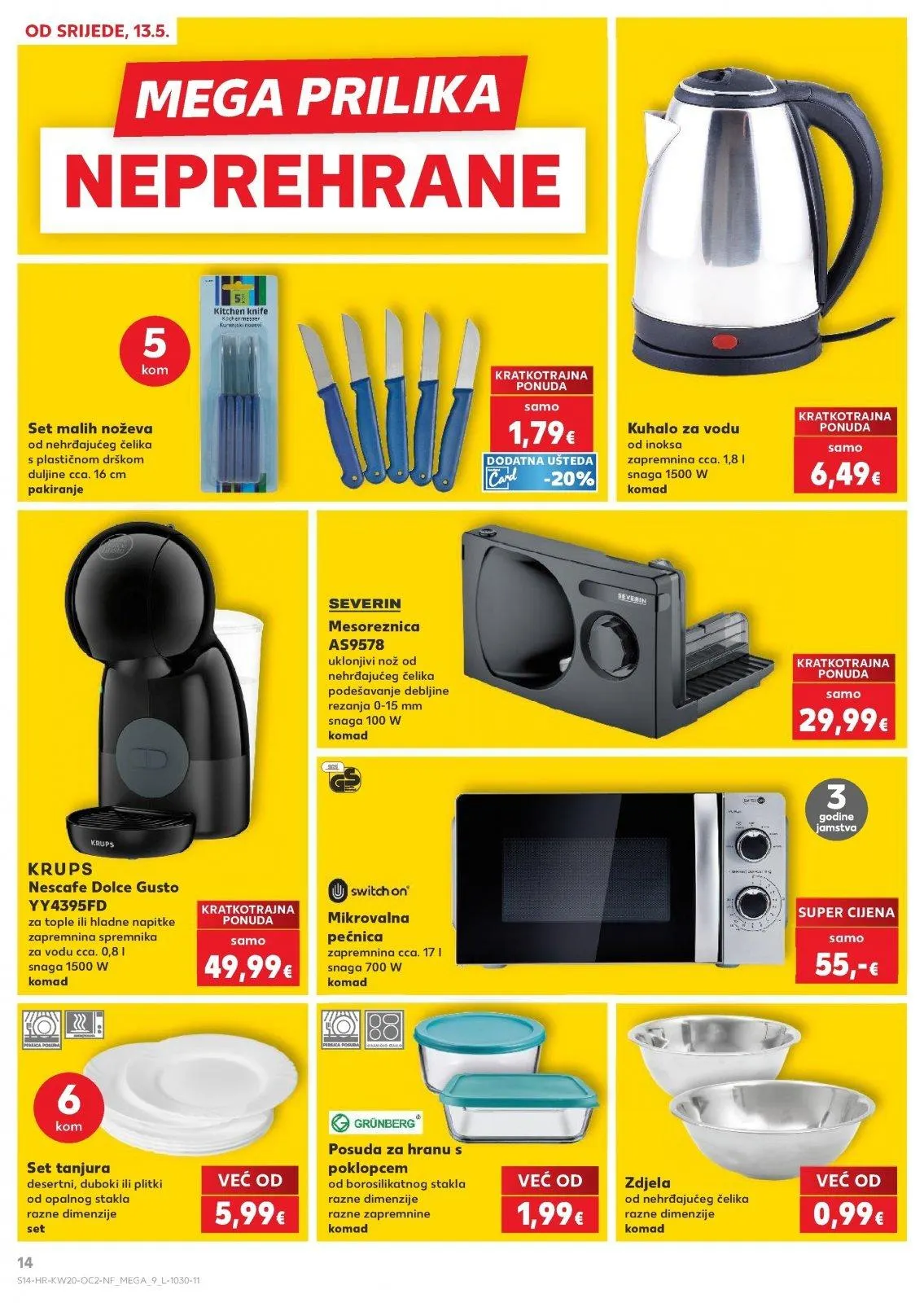 Katalog Kaufland katalog do 19.05.2026 od 13. svibnja do 19. svibnja 2026. - Pregled Stranica 14