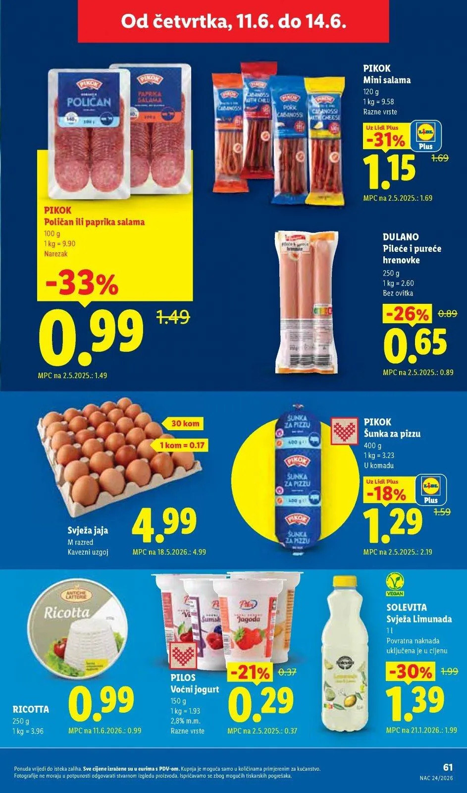 Katalog Lidl katalog do 14.06.2026 od 9. lipnja do 14. lipnja 2026. - Pregled Stranica 61