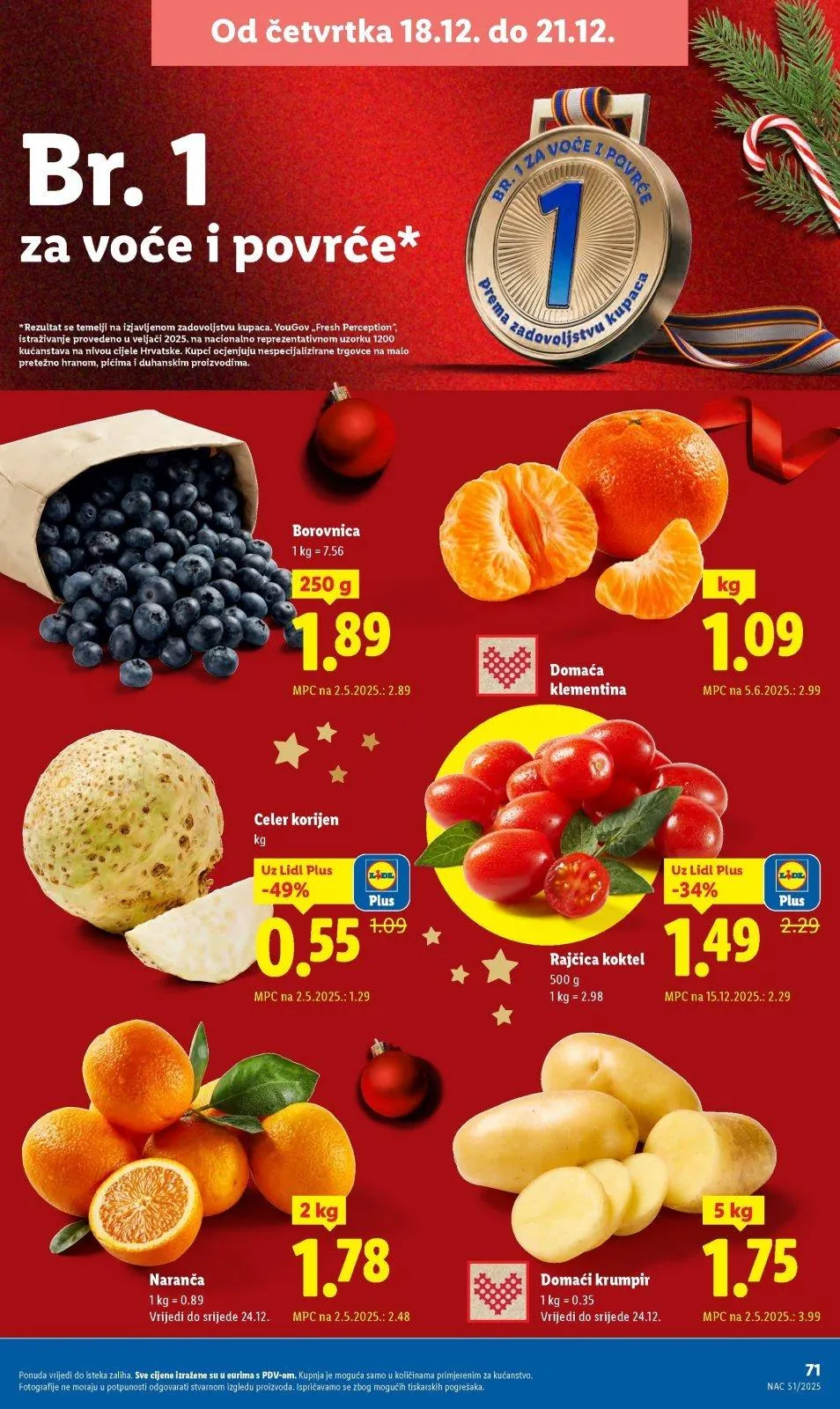 Katalog Lidl katalog do 24.12.2025 od 11. prosinca do 24. prosinca 2025. - Pregled Stranica 71