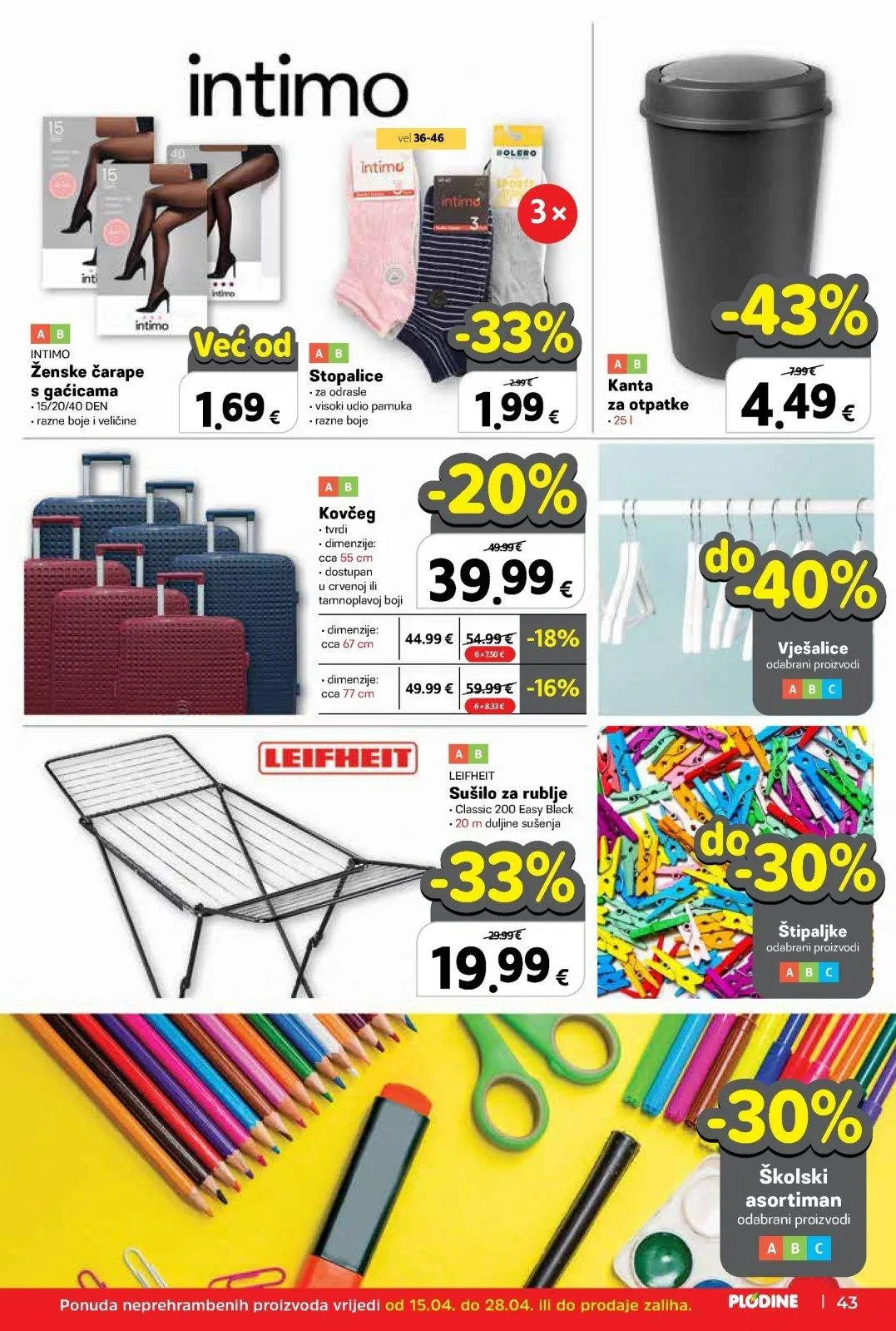 Katalog Plodine katalog do 21.04.2026 od 15. travnja do 21. travnja 2026. - Pregled Stranica 43